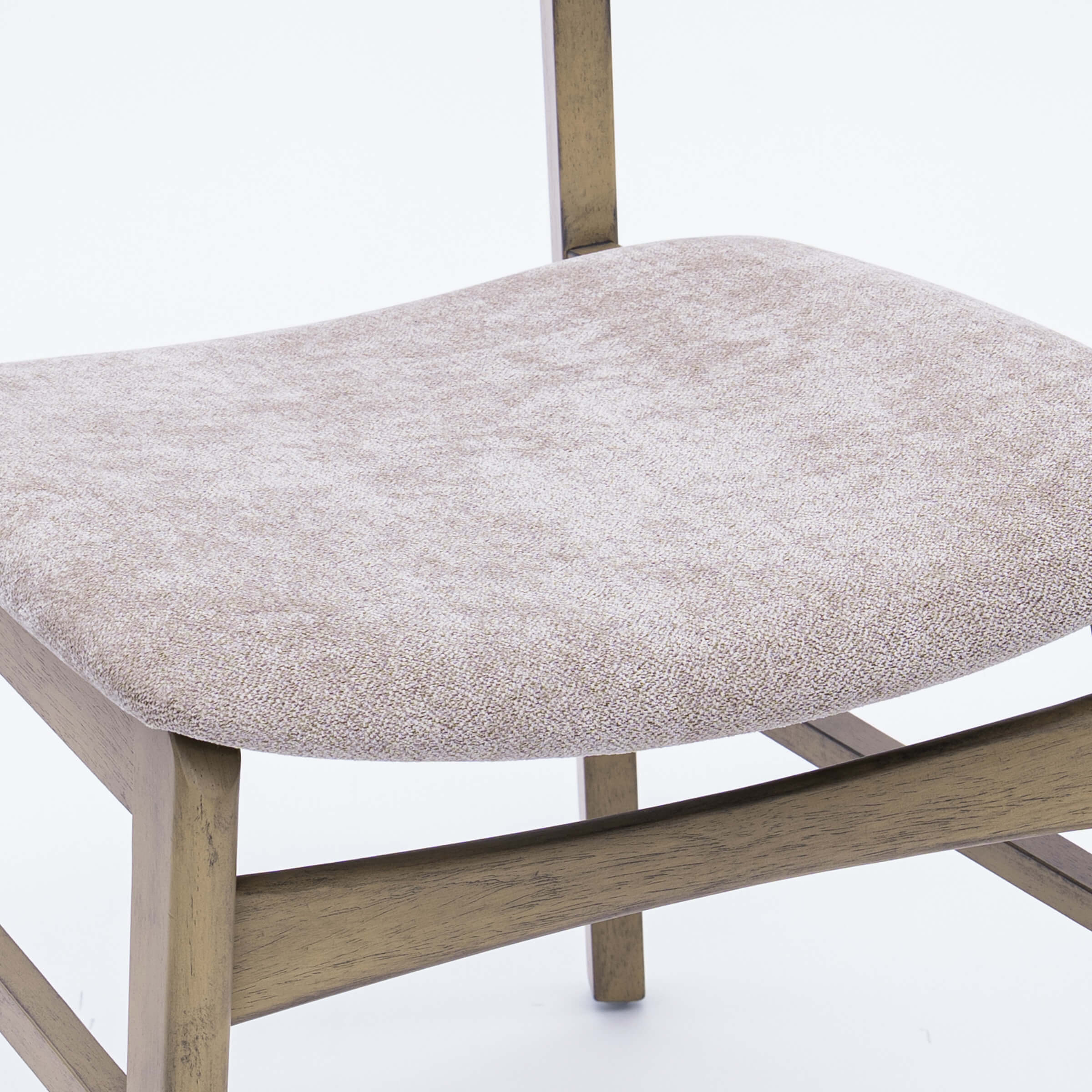 VESCASA Dining Chairs with Curved Open Back - 60131DC