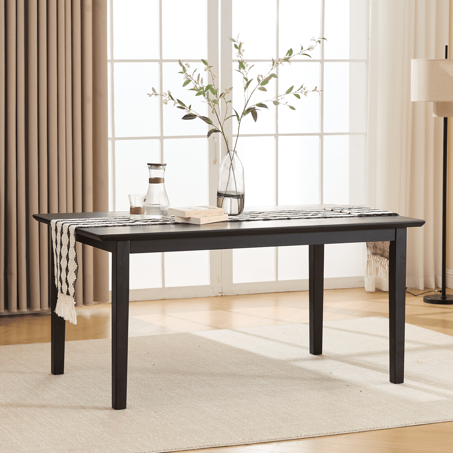 Janoray Farmhouse Wooden Dining Table - 22745DT