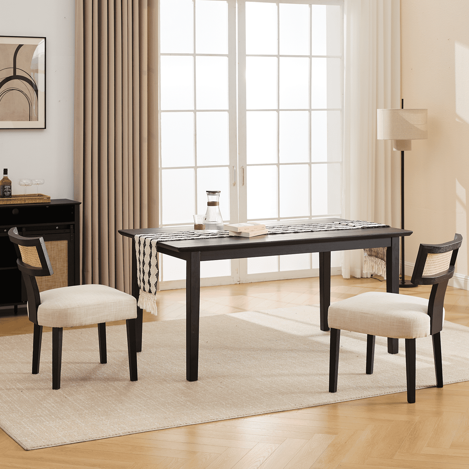 Janoray Farmhouse Wooden Dining Table - 22745DT