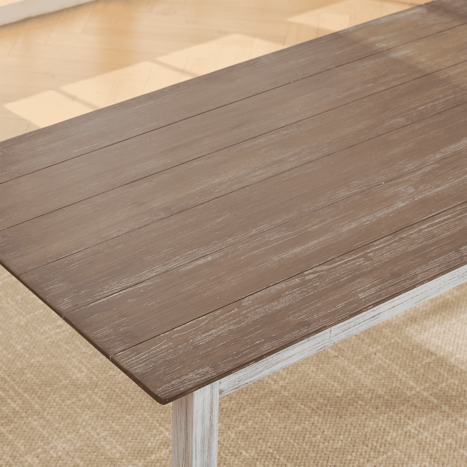 Janoray Farmhouse Wooden Dining Table - 22745DT