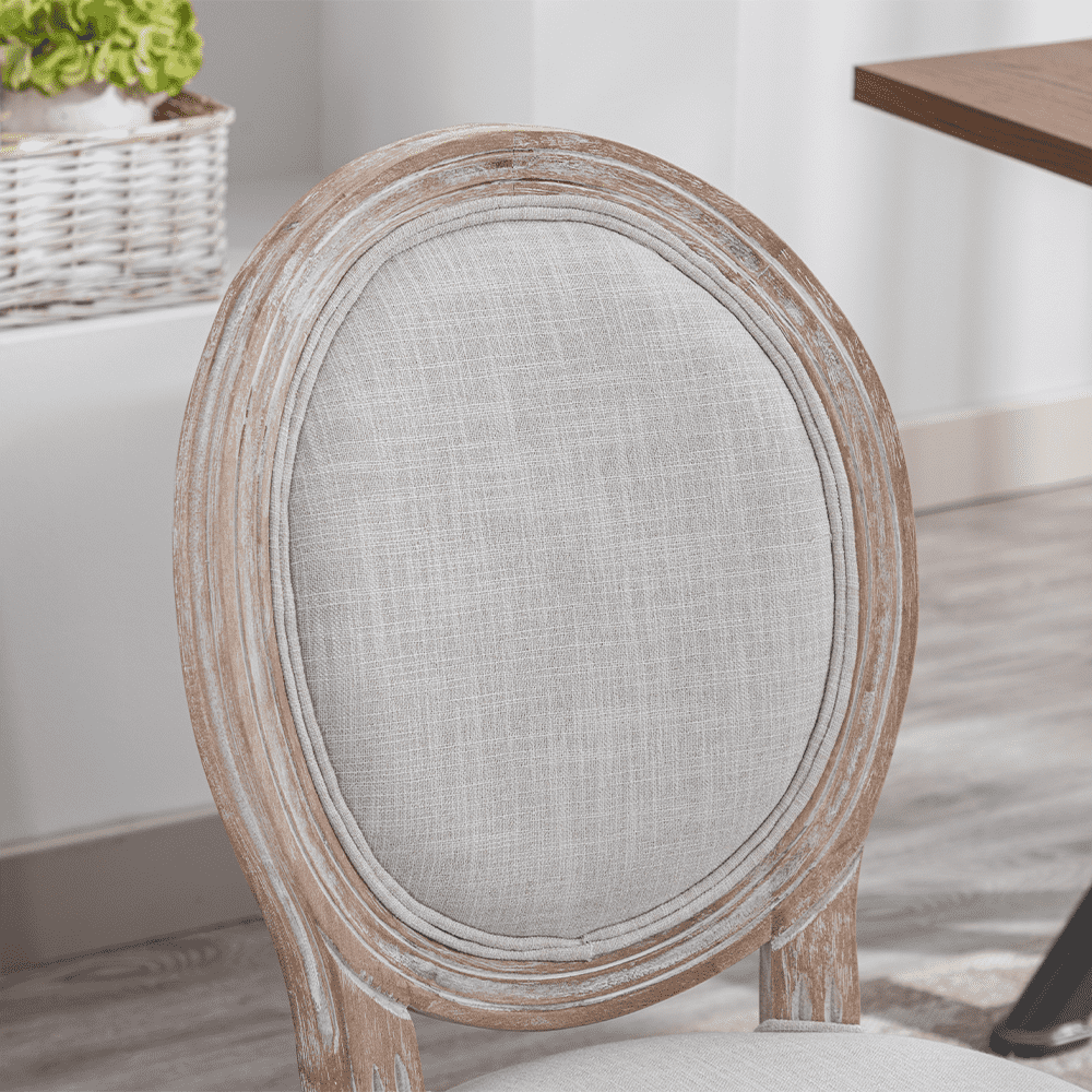 Janoray French Country Swivel Office Chair 1 PCS - 7105ROC