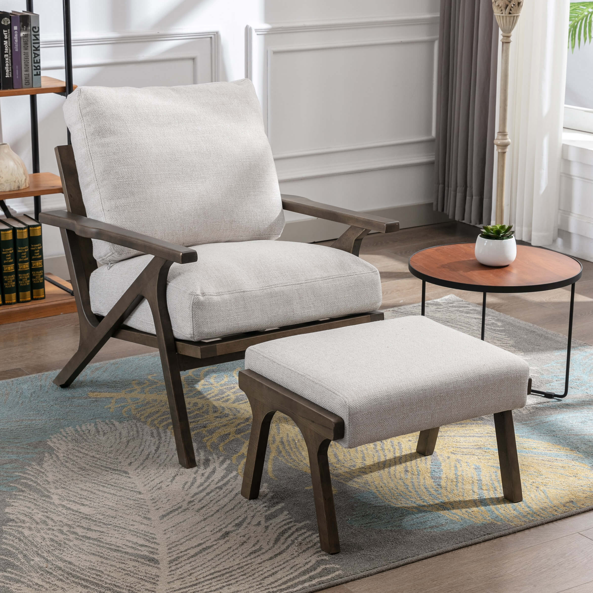 VESCASA Mid Century Modern Arm Chair - 3422AC