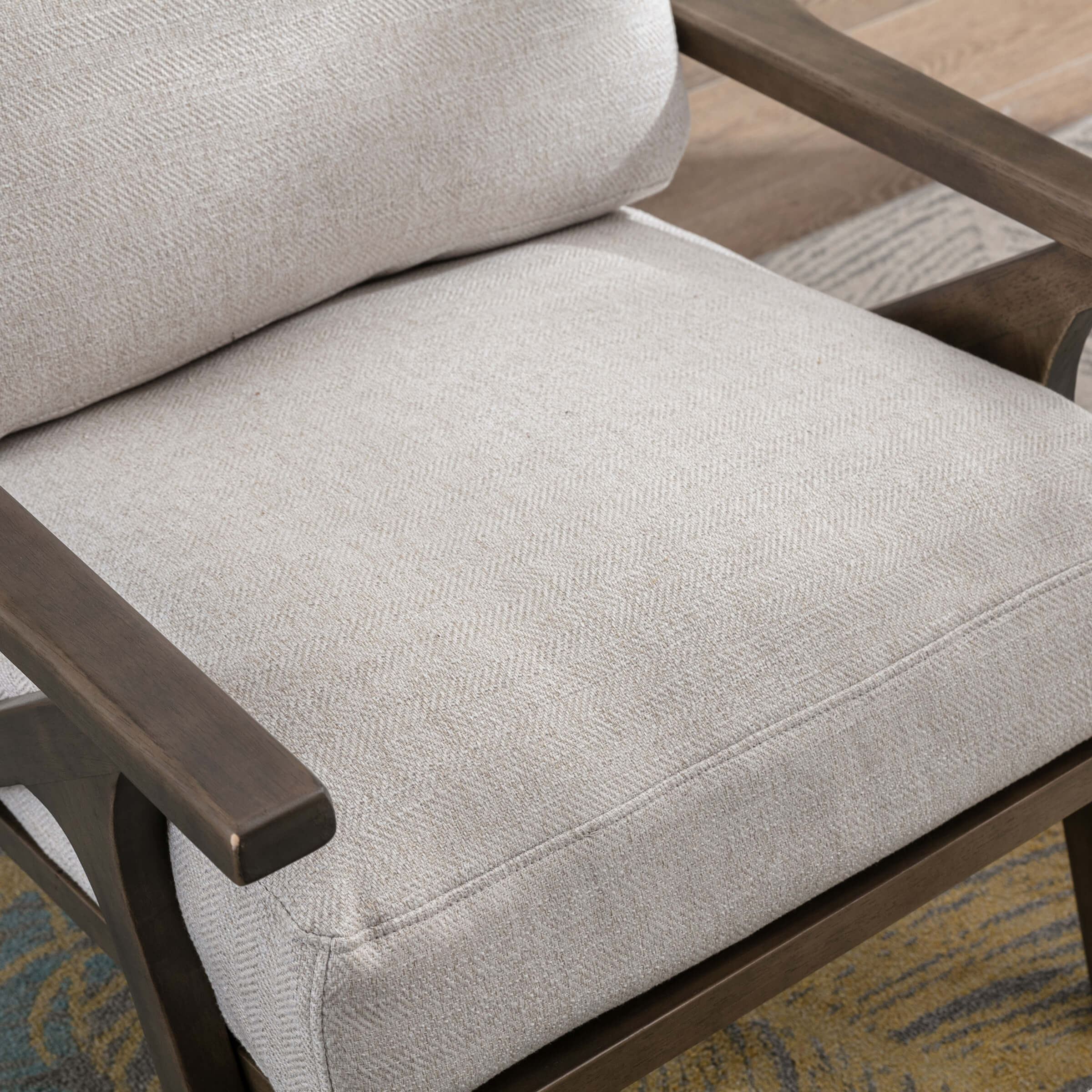 VESCASA Mid Century Modern Arm Chair - 3422AC