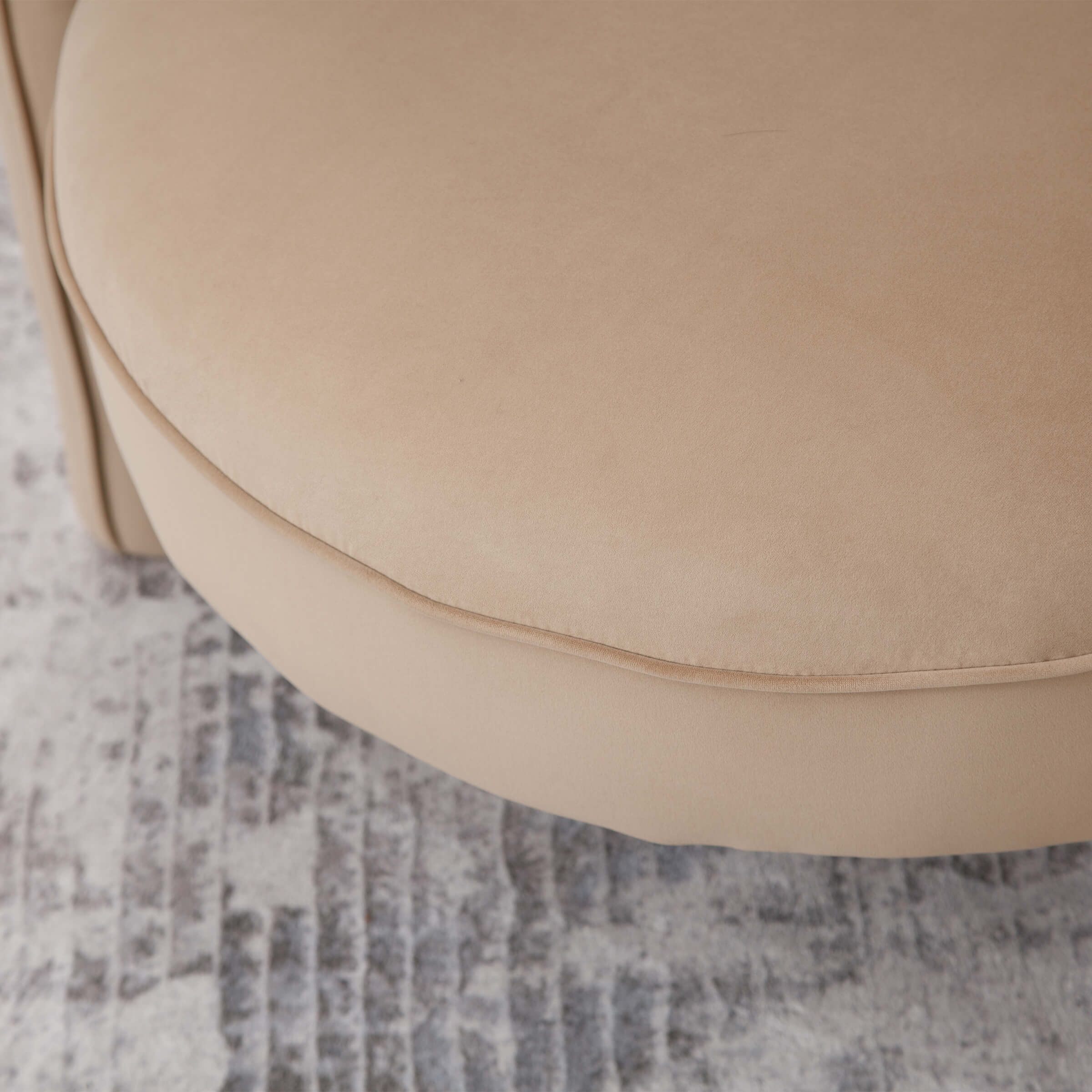 VESCASA Modern Barrel Accent Chair 1 PCS - 6414AC