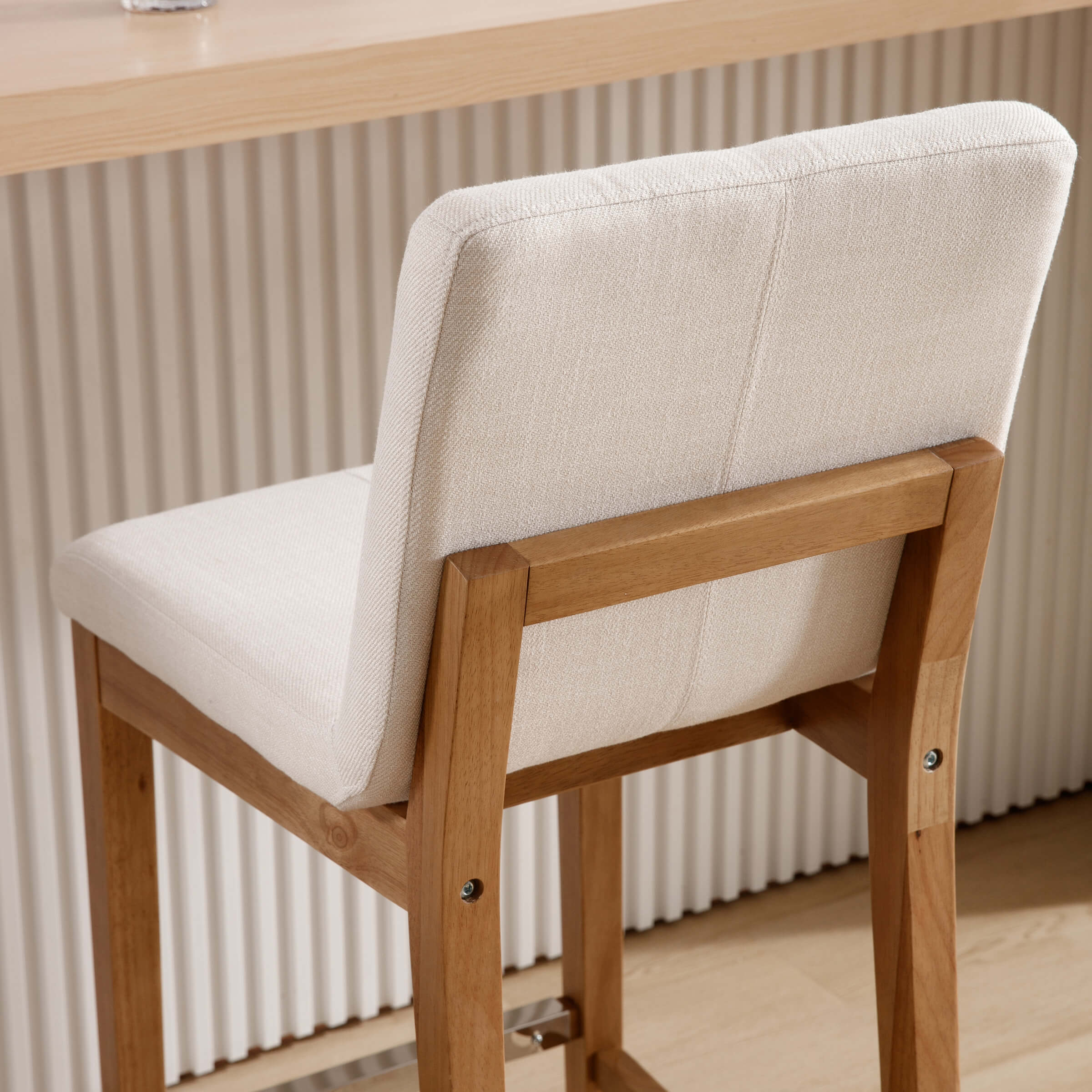 Kmax 26"H Modern Counter Height Bar Stools Set of 2 - 5730CS