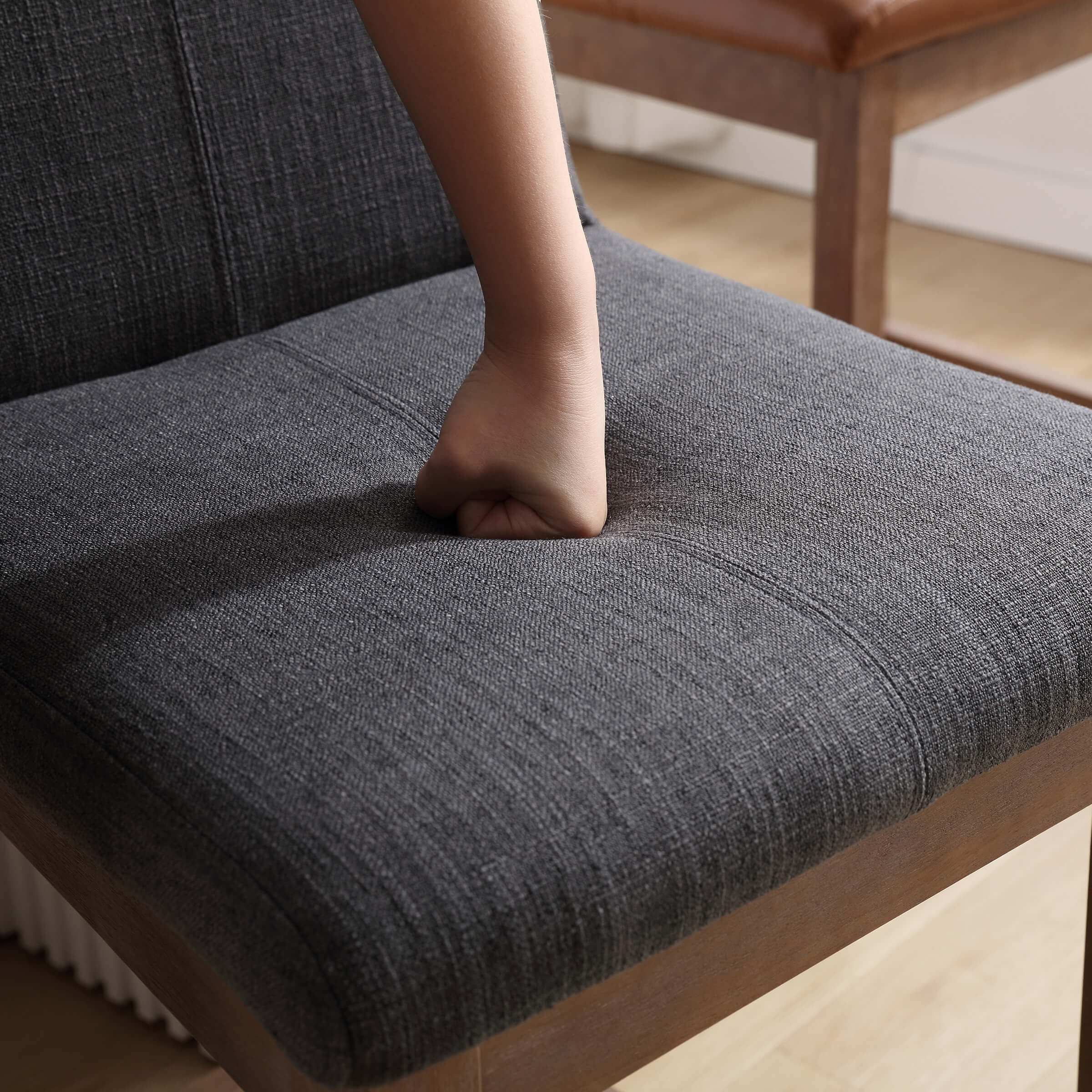 Kmax 26"H Modern Counter Height Bar Stools Set of 2 - 5730CS