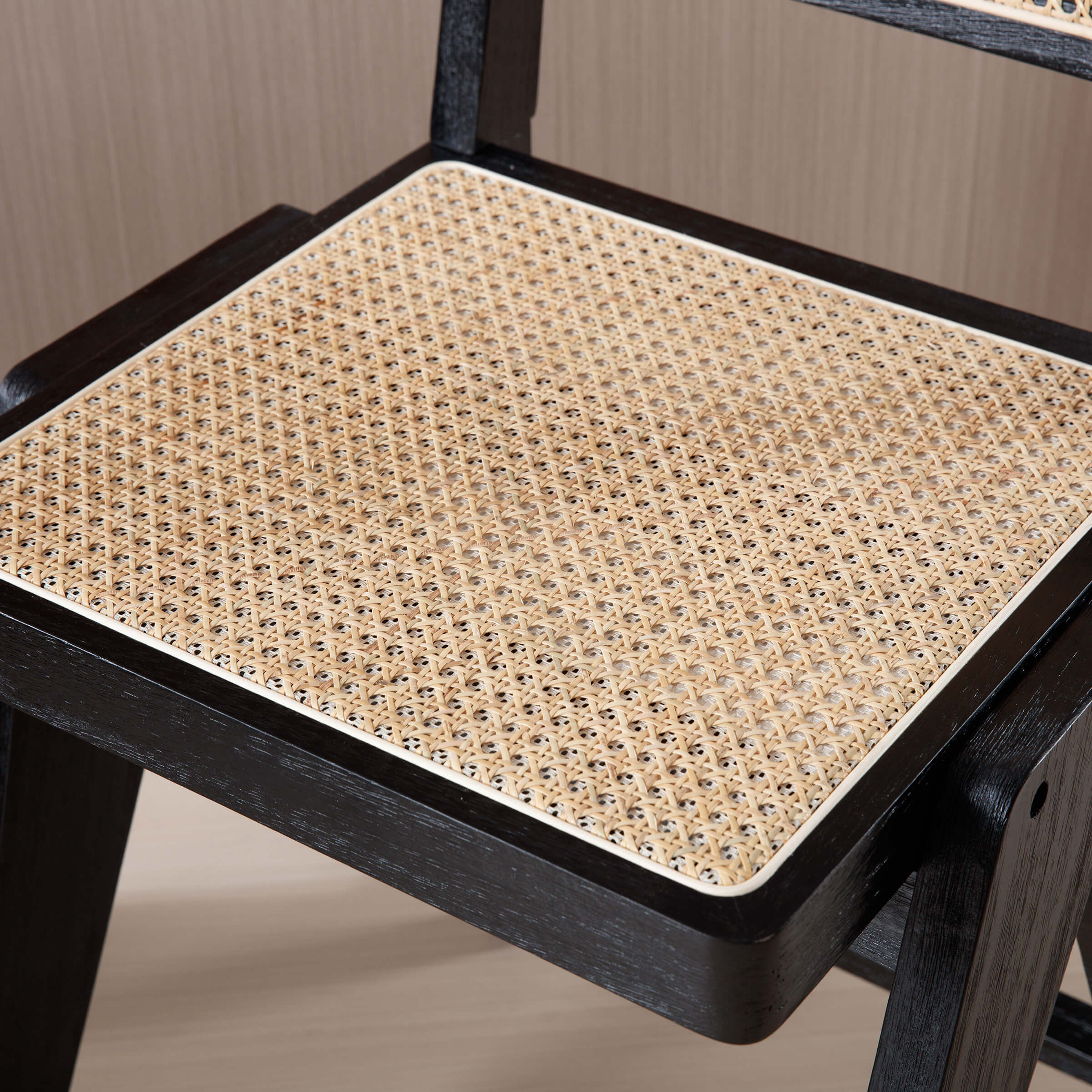 Janoray 26"H Rattan Back Wood Counte Stools Set of 2 - 5760CS