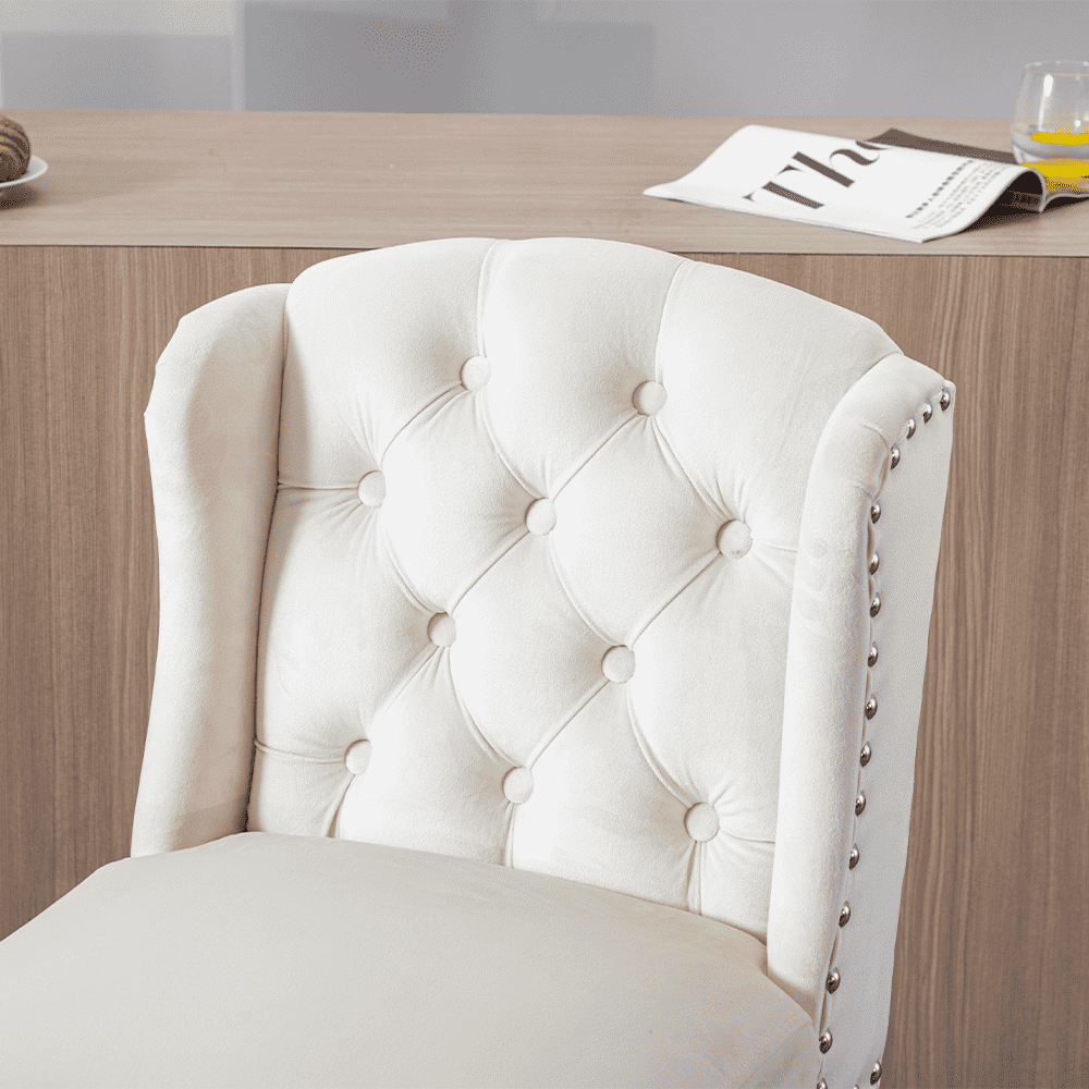 Janoray 26"H Tufted Counter Stools Set of 2 - 5615CS