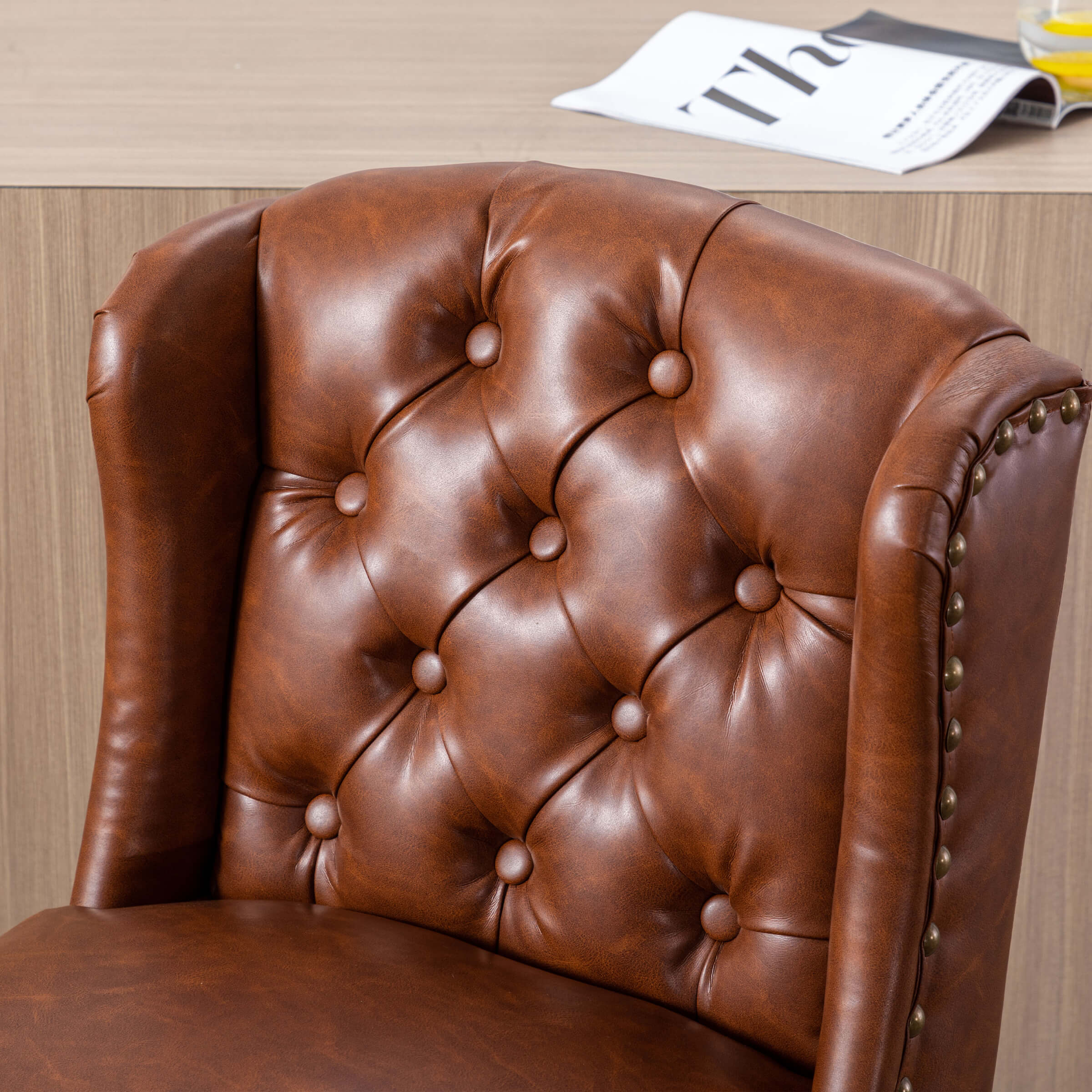 Janoray 26"H Tufted Counter Stools Set of 2 - 5615CS