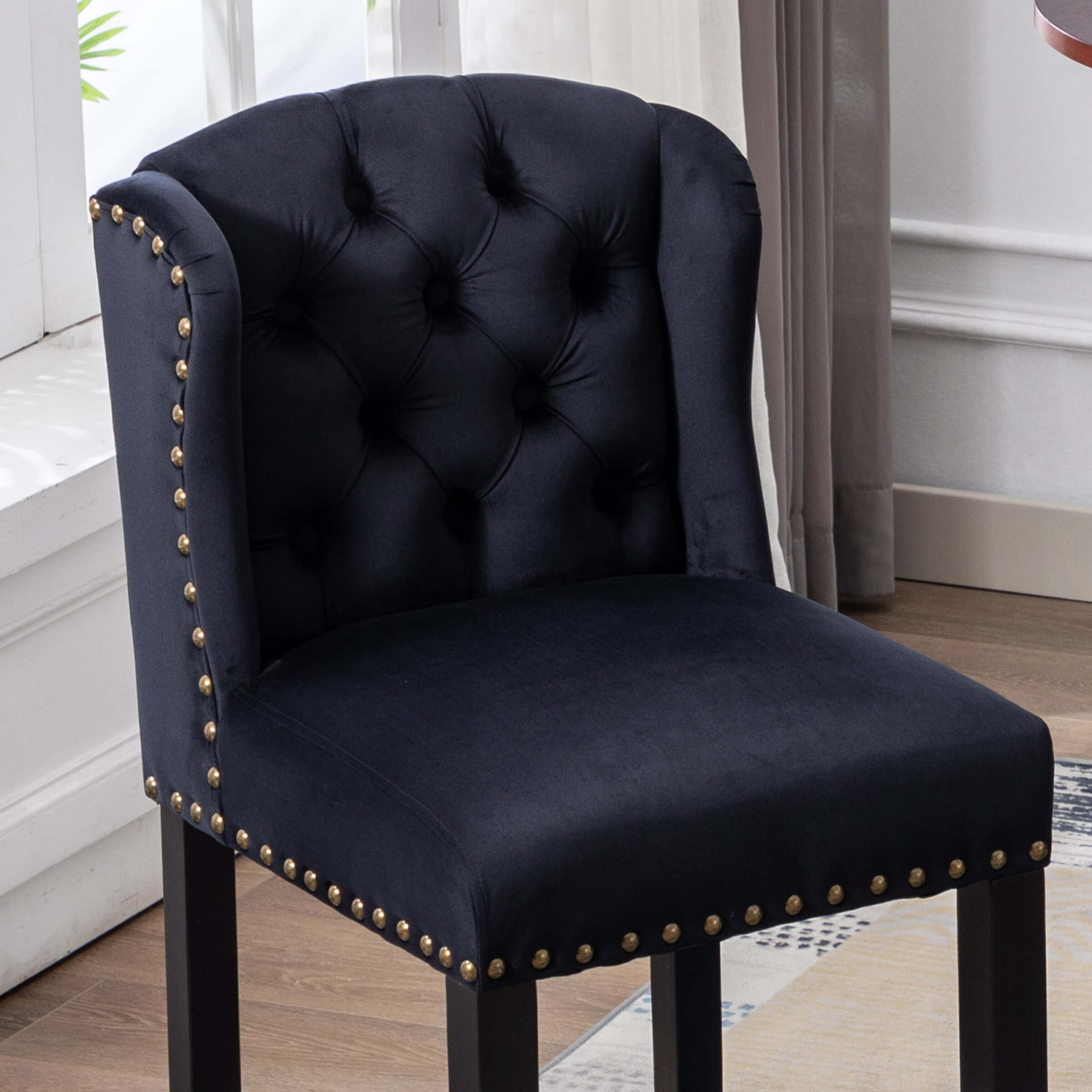 Janoray 26"H Tufted Counter Stools Set of 2 - 5615CS