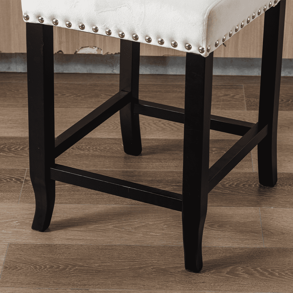 Janoray 26"H Tufted Counter Stools Set of 2 - 5615CS