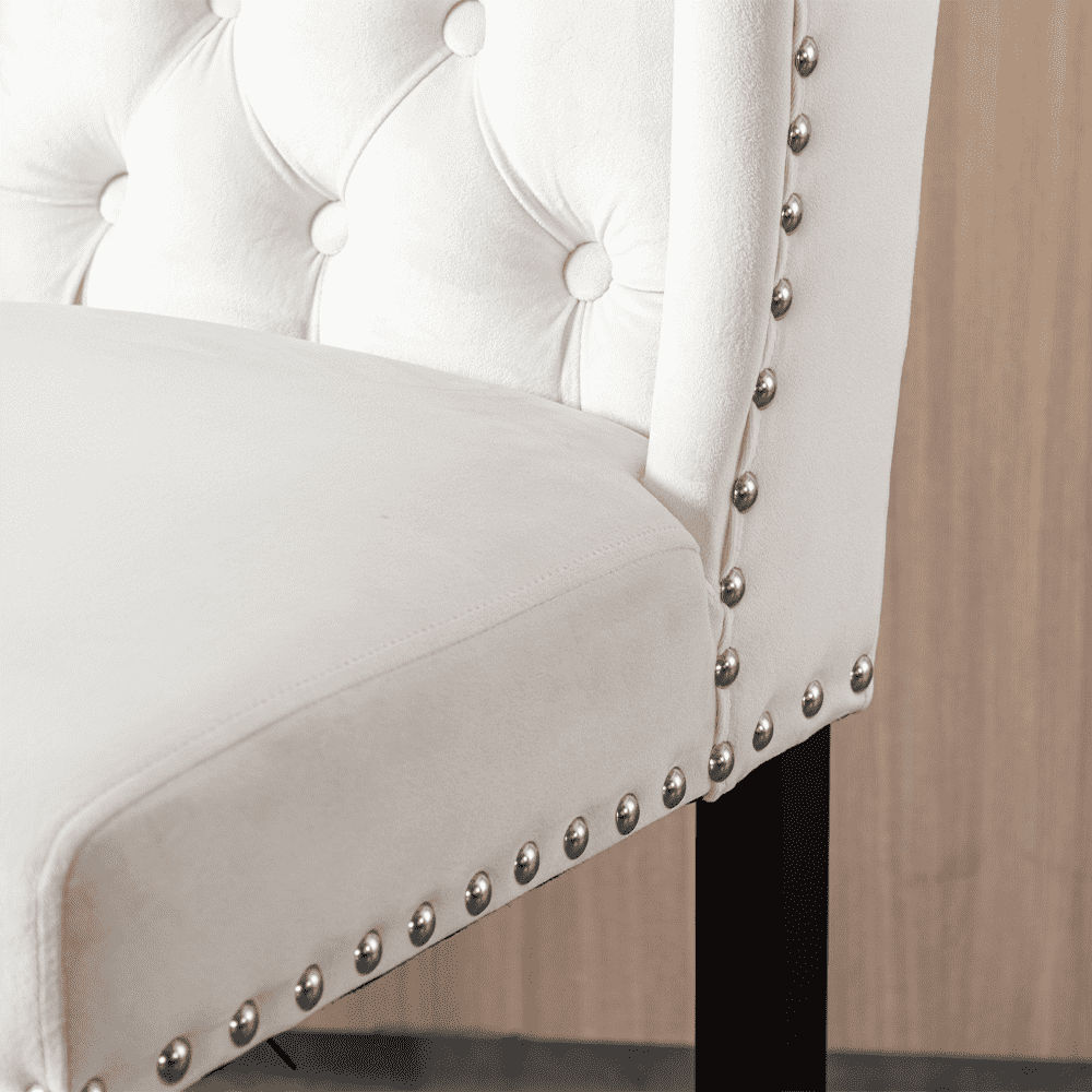 Janoray 26"H Tufted Counter Stools Set of 2 - 5615CS