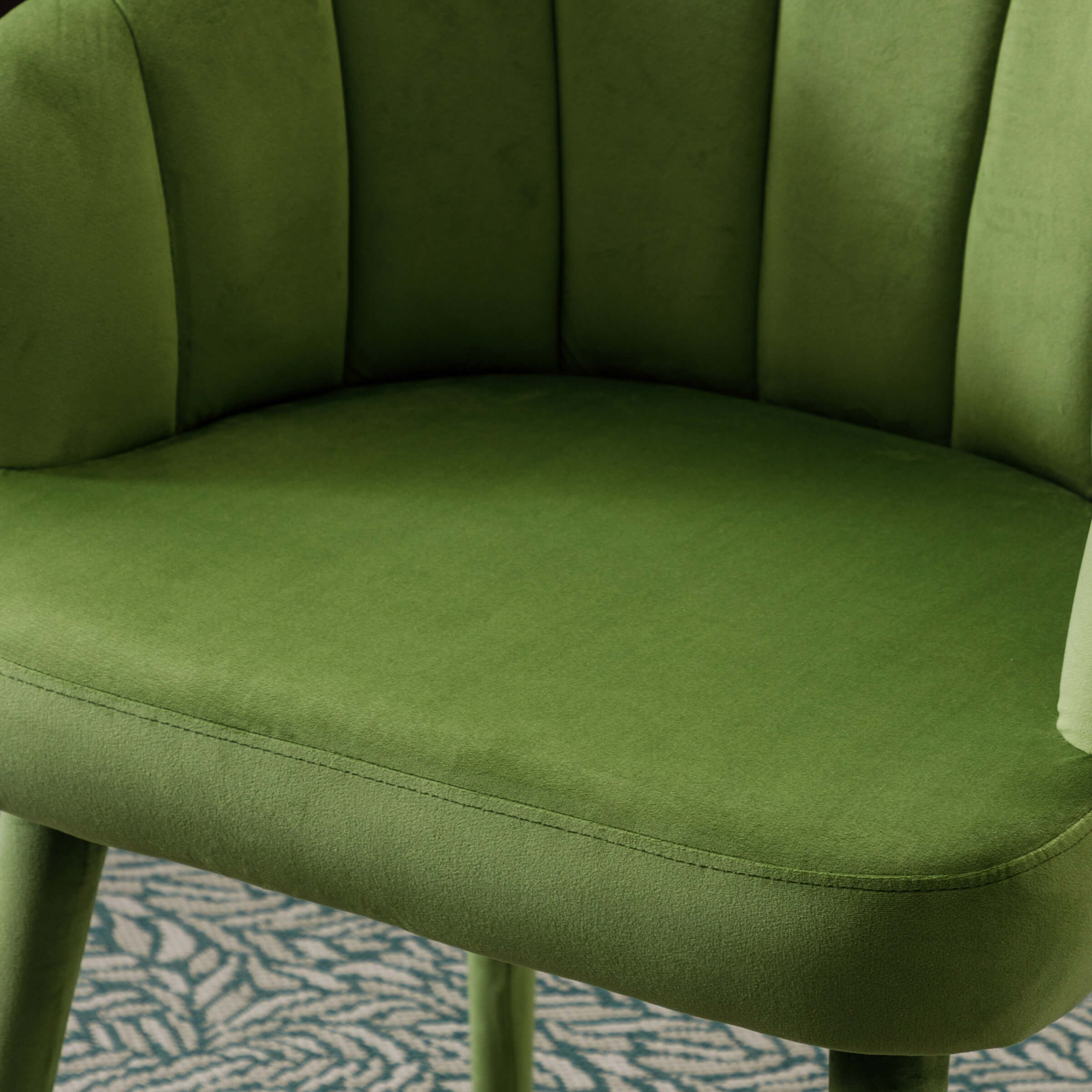 ZH4YOU Velvet Dining Chairs Set of 2 - 7753DC