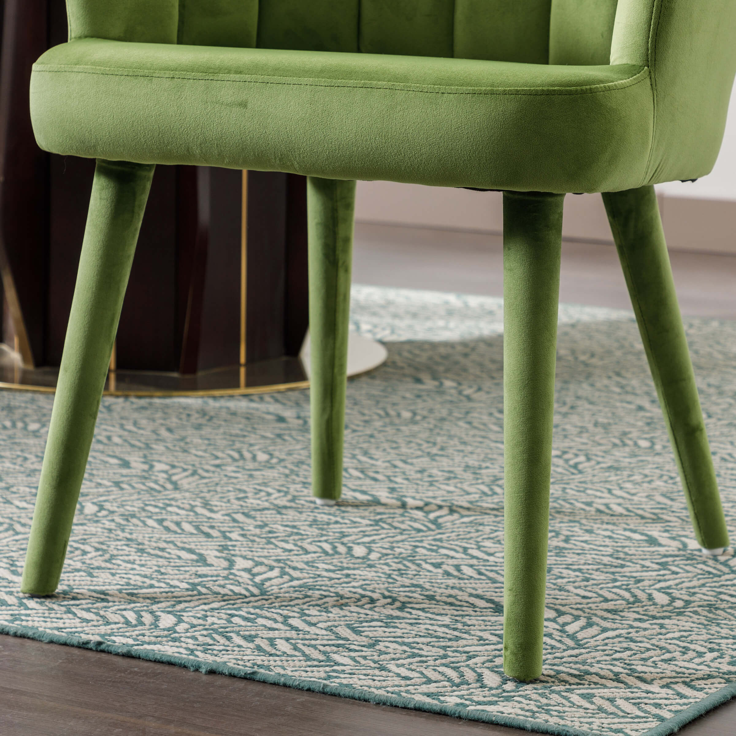 ZH4YOU Velvet Dining Chairs Set of 2 - 7753DC