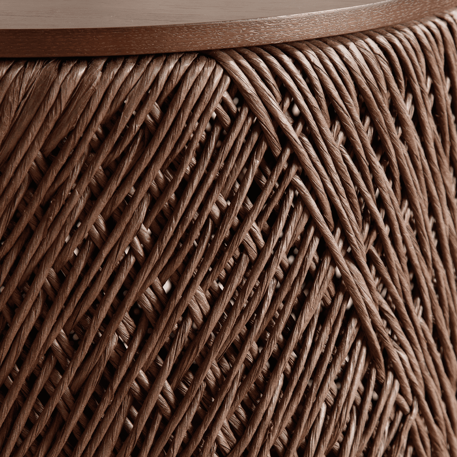 EALSON Woven Nesting Storage Coffee Tables Set of 2 - 22755