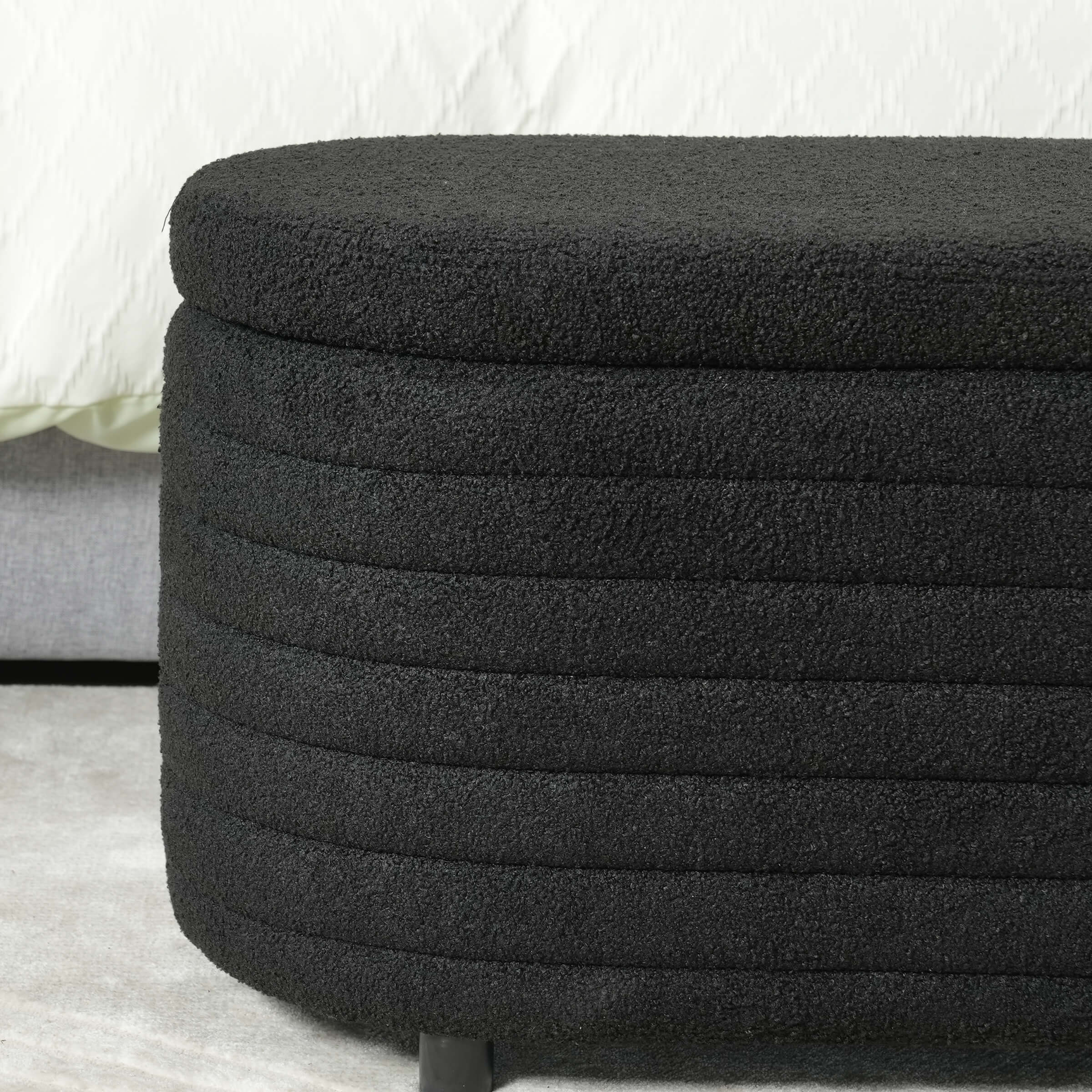 ROCITY 45" Comfy Upholstered Storage Bench - 2436BH