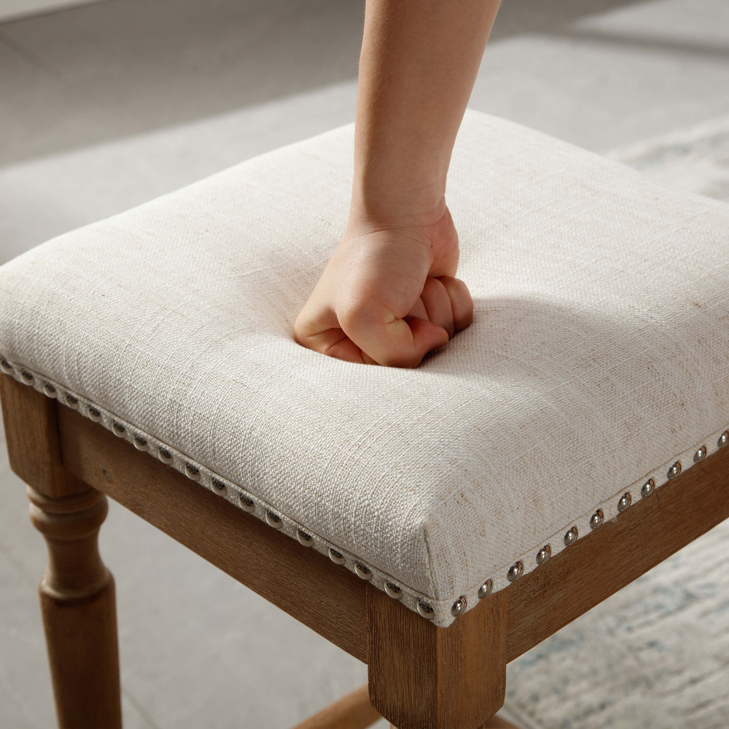 Kmax 26"H Saddle Backless Counter Stools Set of 2 - XX30CS