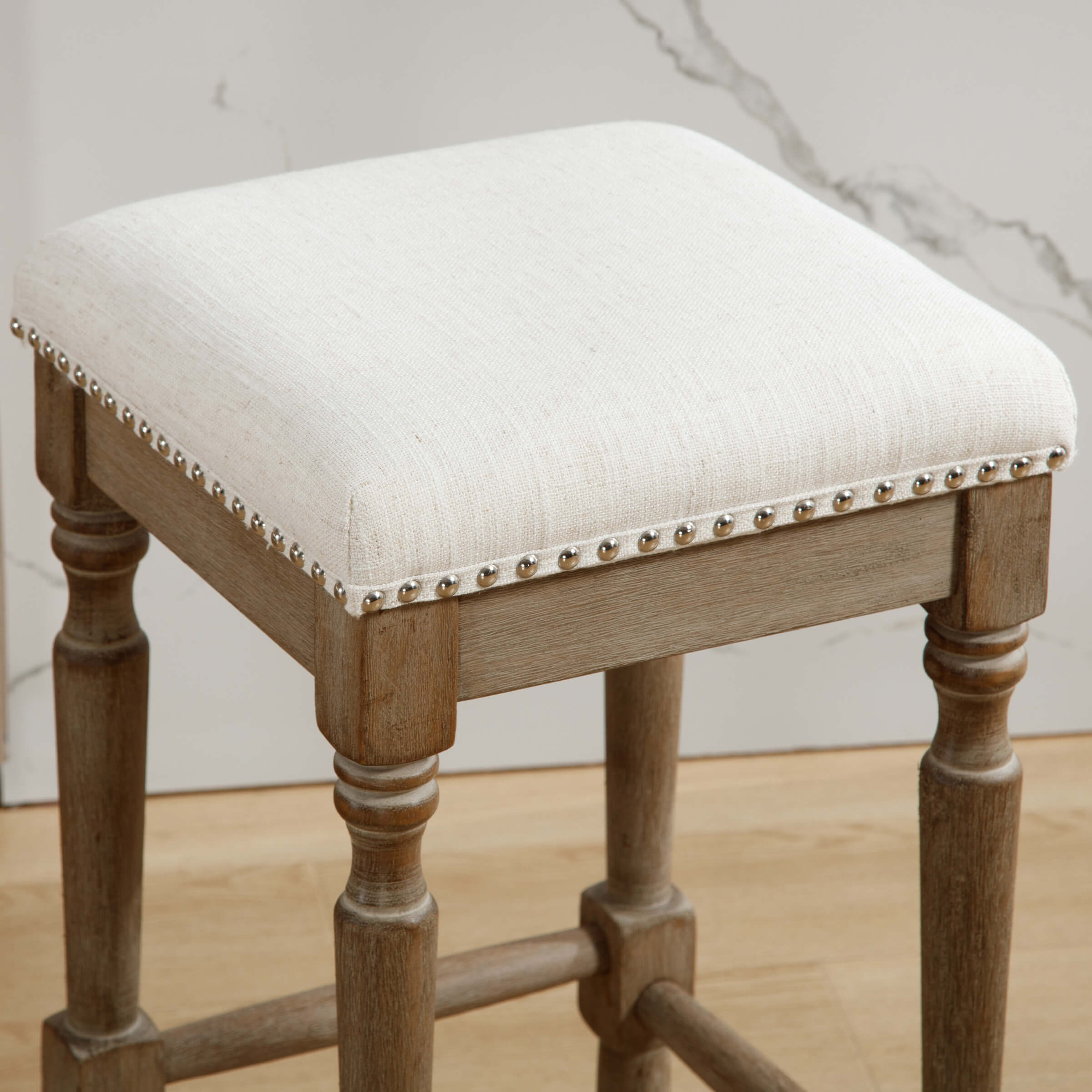 Kmax 26"H Saddle Backless Counter Stools Set of 2 - XX30CS