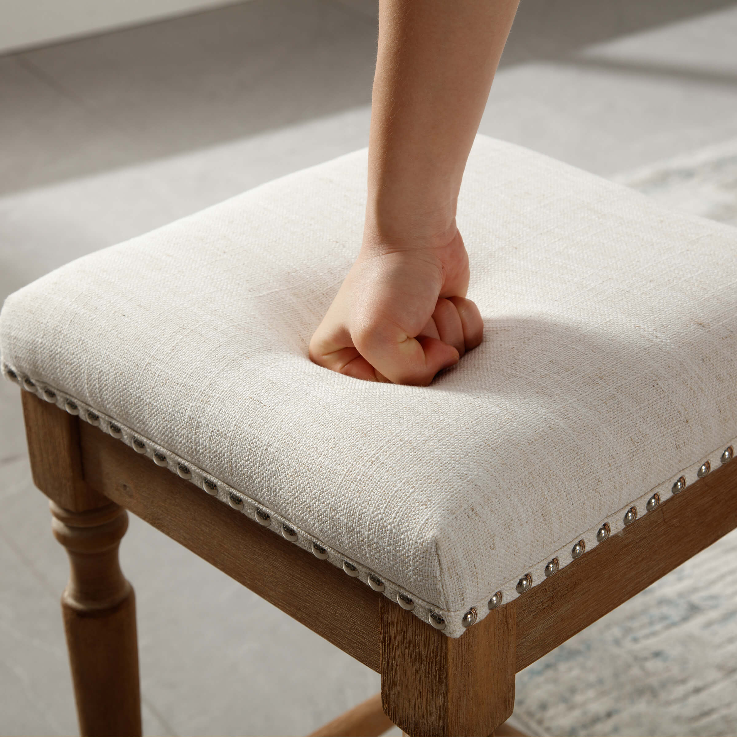 Kmax 26"H Saddle Backless Counter Stools Set of 2 - XX30CS