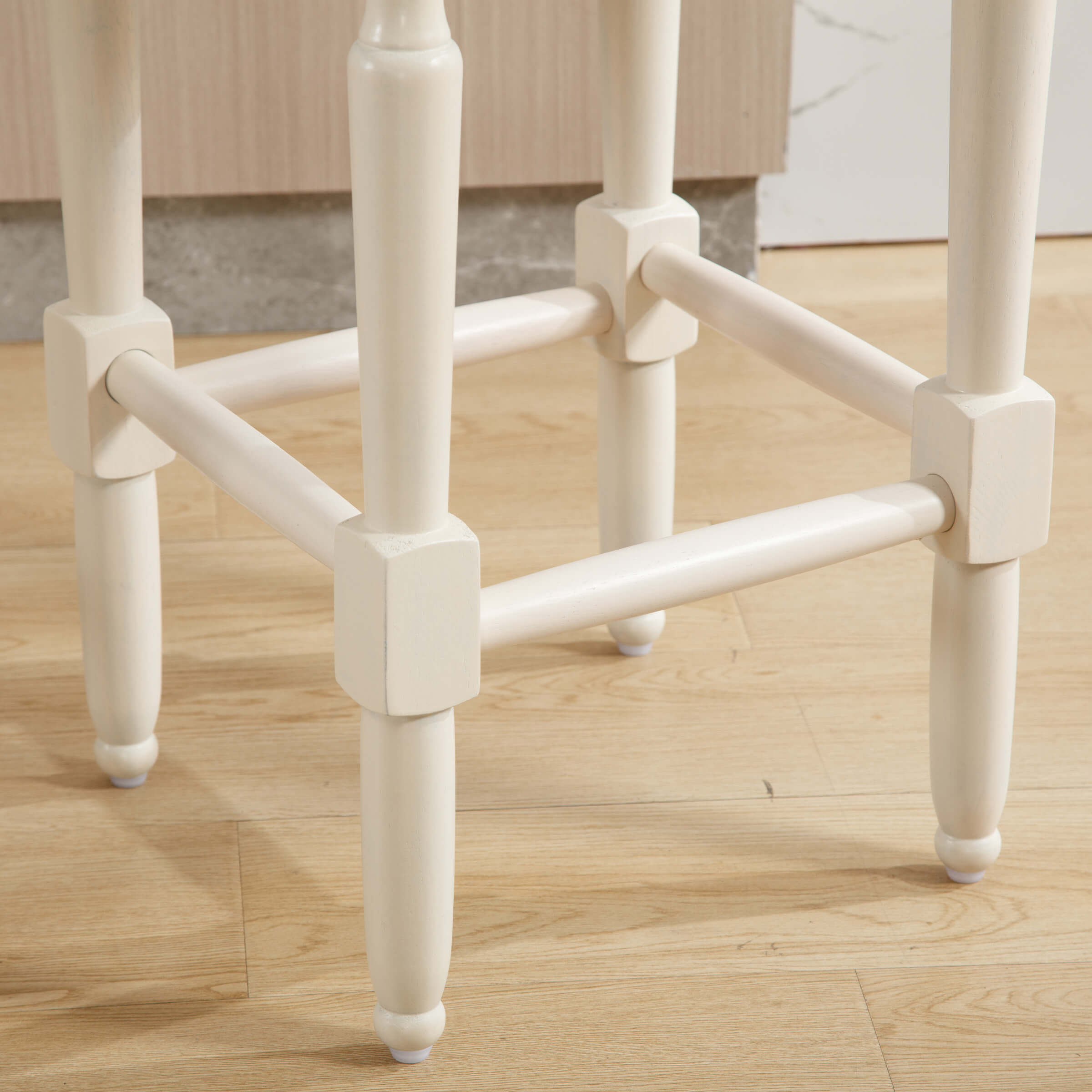 26"H Saddle Backless Counter Stools Set of 2 - XX30CS