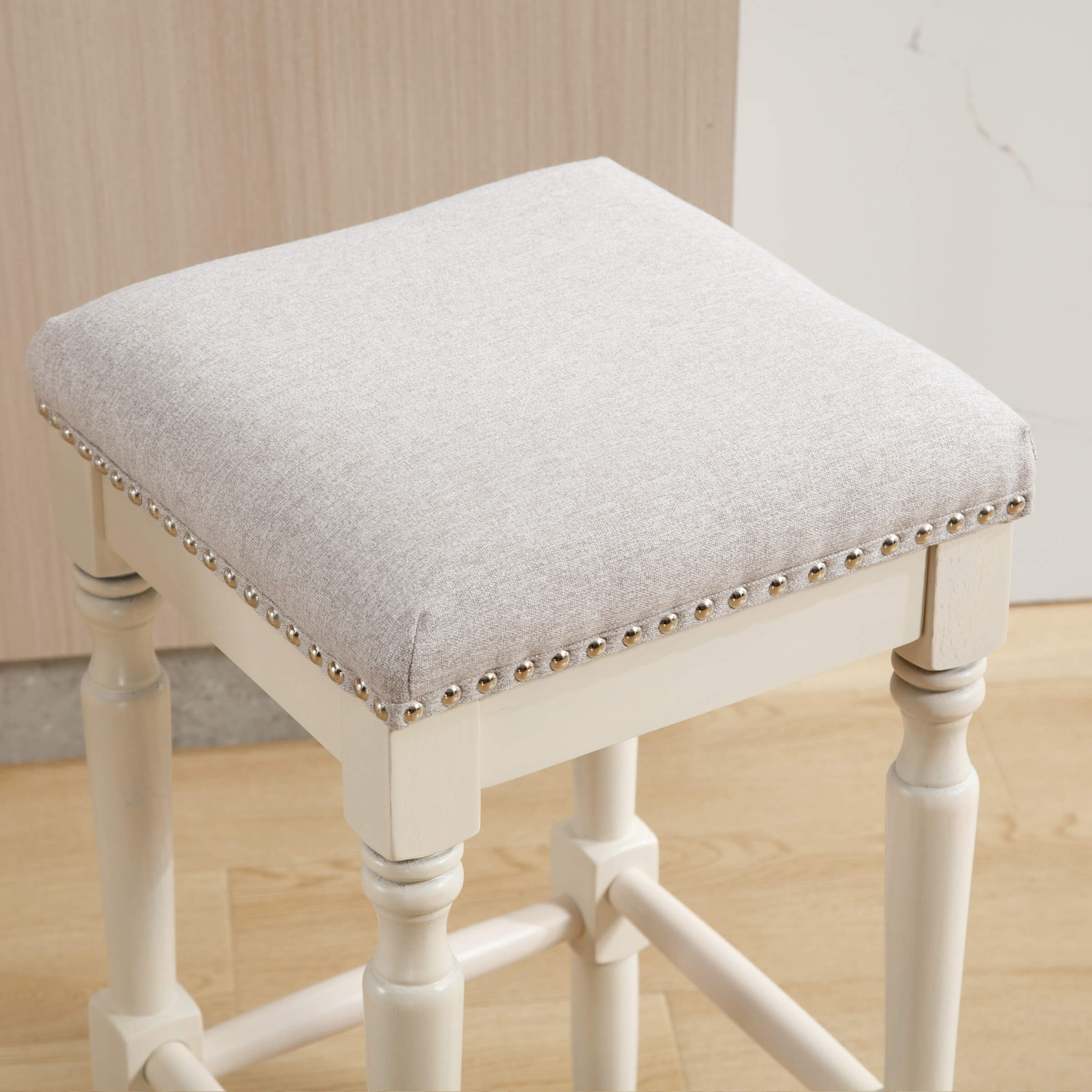 26"H Saddle Backless Counter Stools Set of 2 - XX30CS