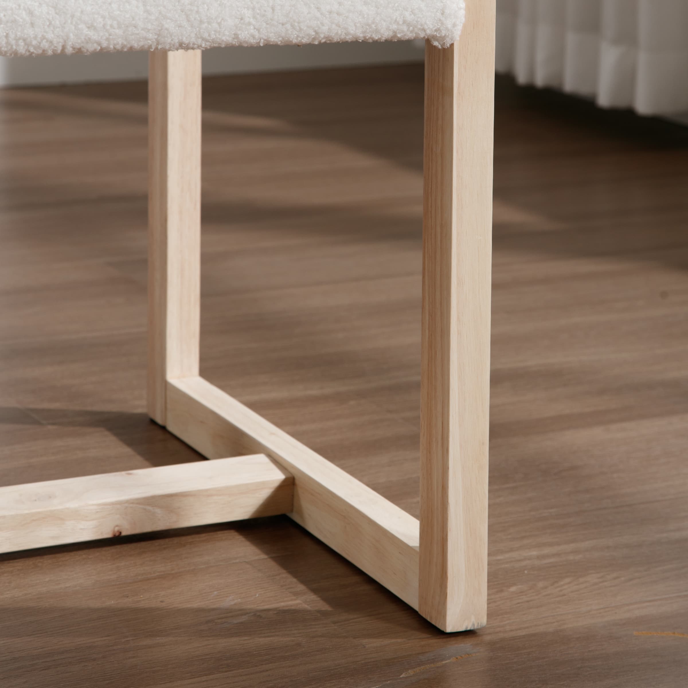 Janoray Upholstered Wood Dining Chairs Set of 2 - 1955DC