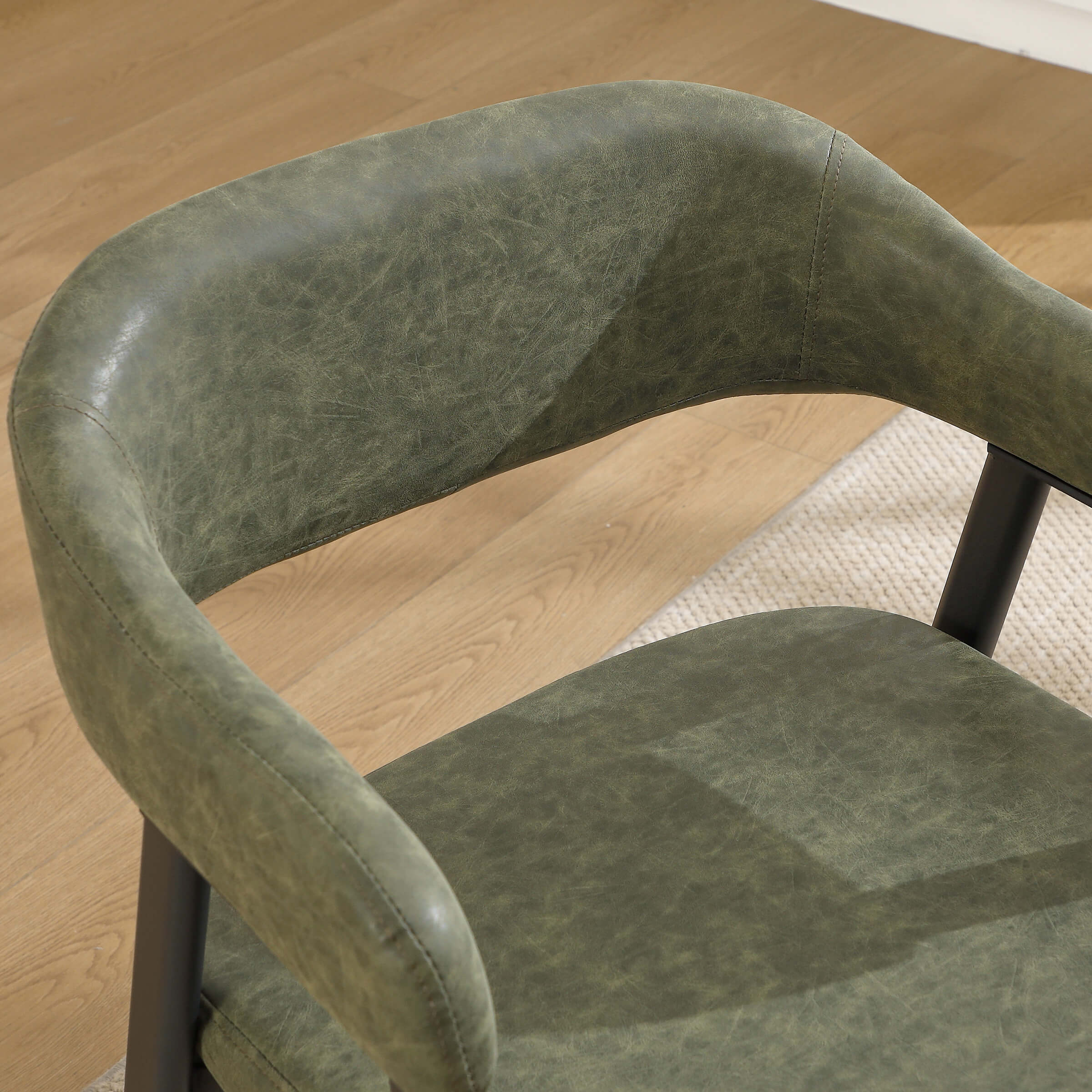Modern Open Back Dining Chairs Set of 2 - 91530DC