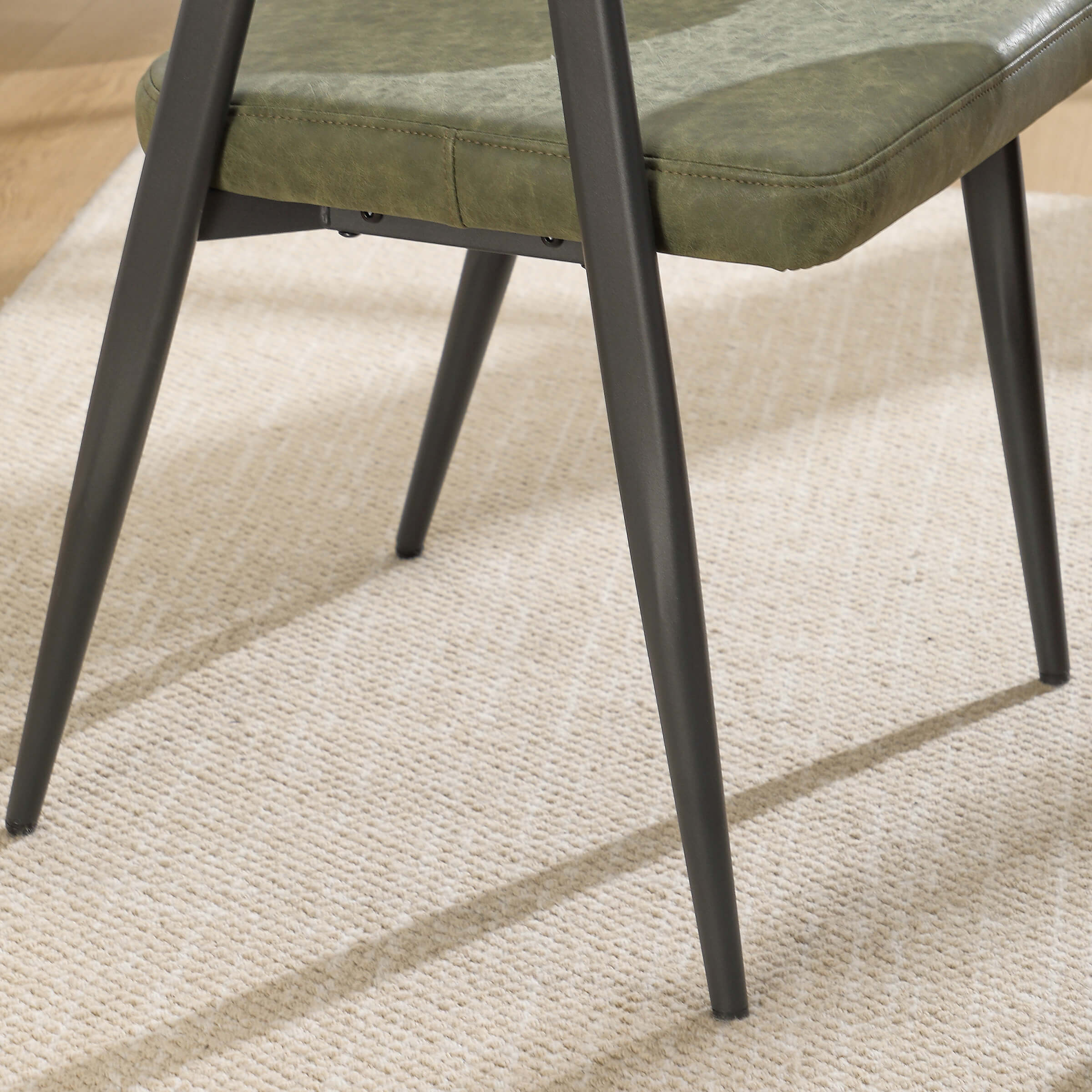Modern Open Back Dining Chairs Set of 2 - 91530DC