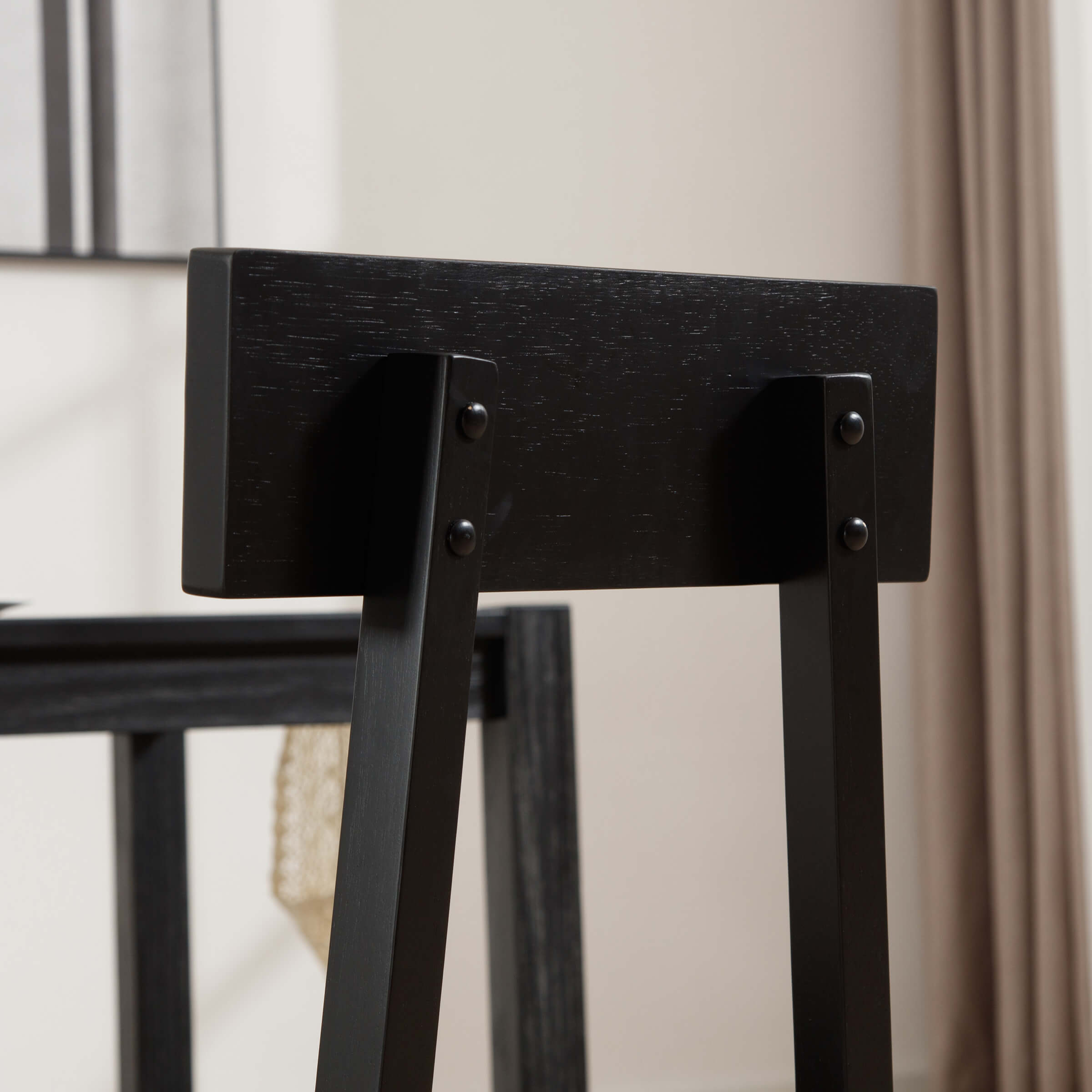 Kmax Oak Wood Dining Chairs Set of 4 - X016DC