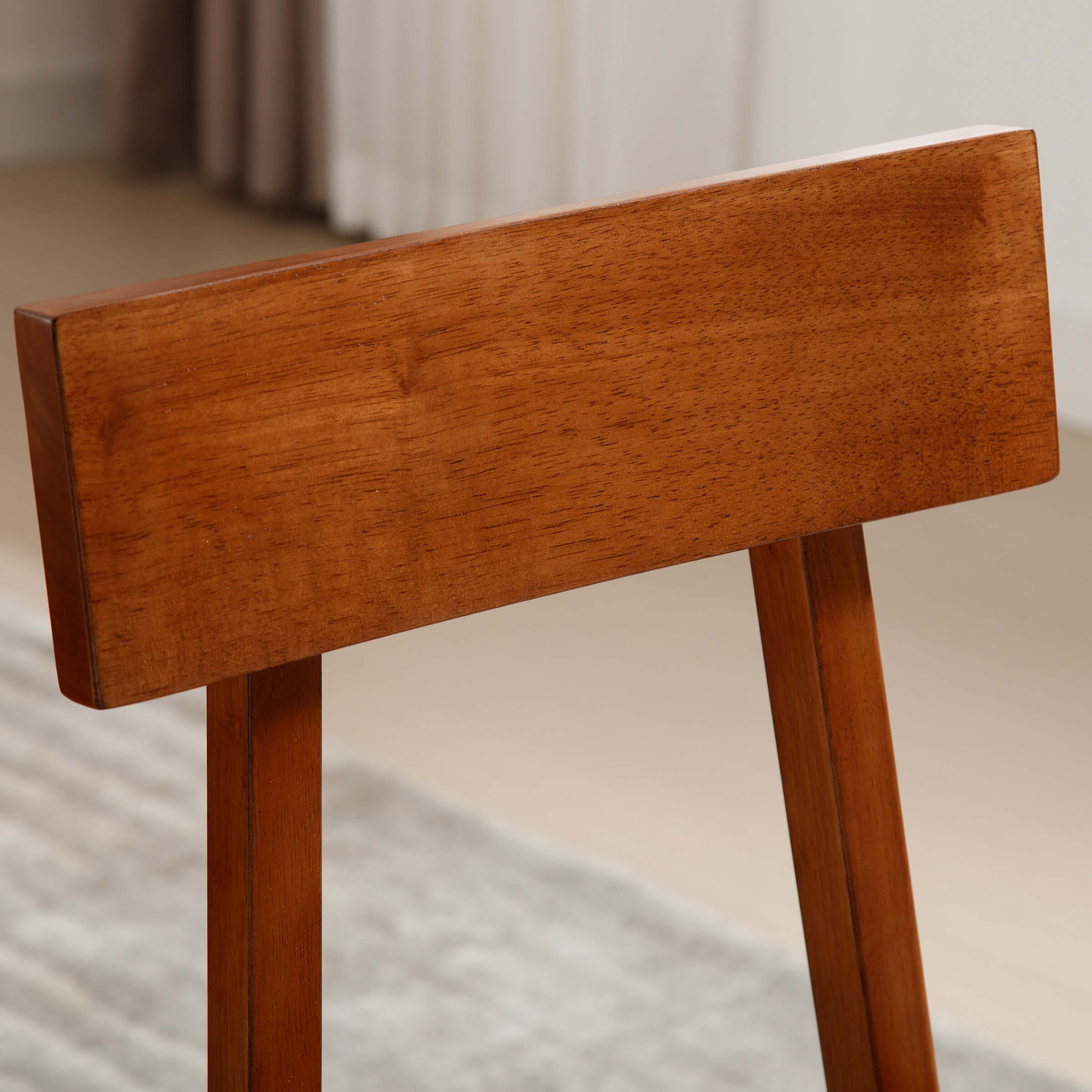 Kmax Oak Wood Dining Chairs Set of 4 - X016DC