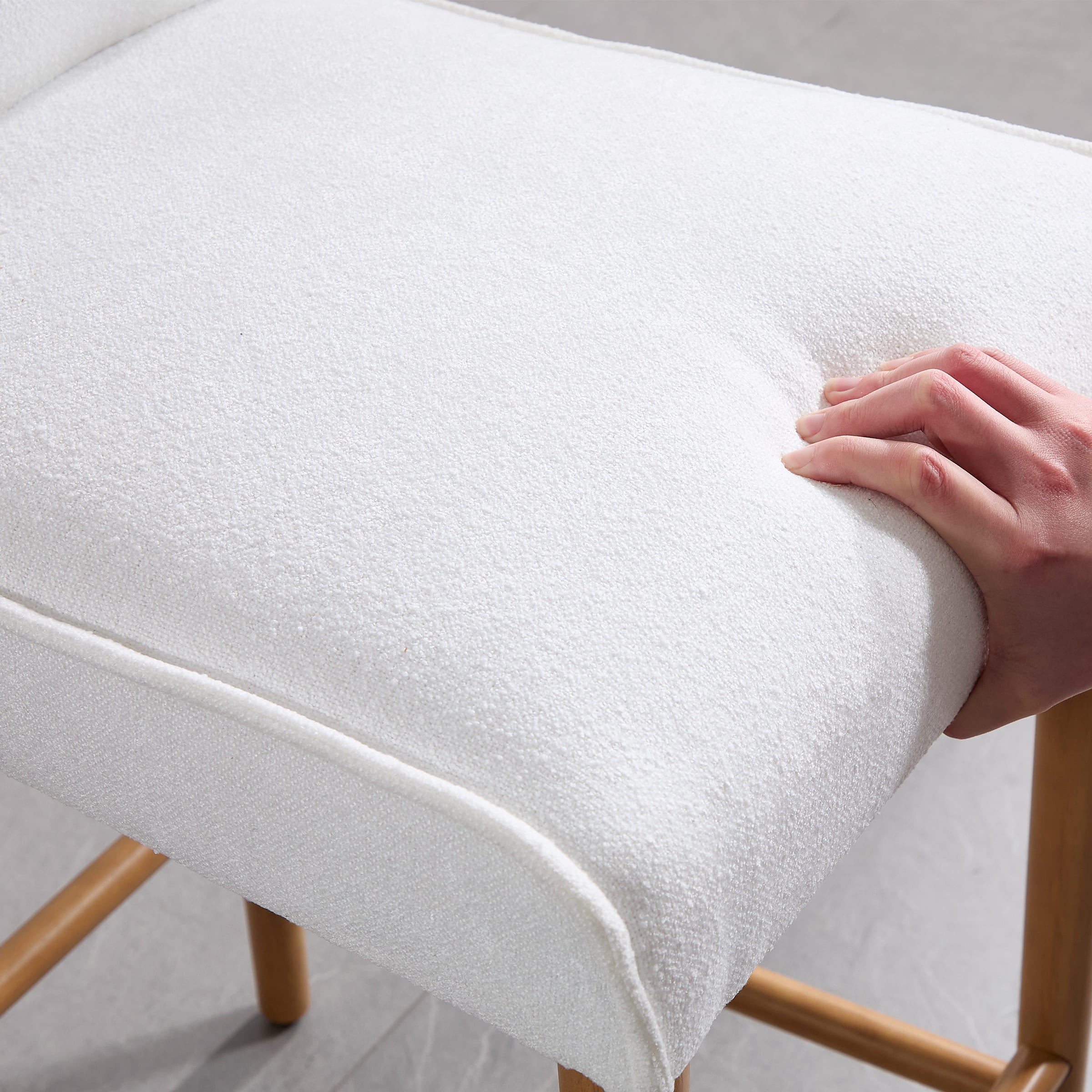 EALSON 26”H Armless Counter Height Stool Set of 2 - 63221CS