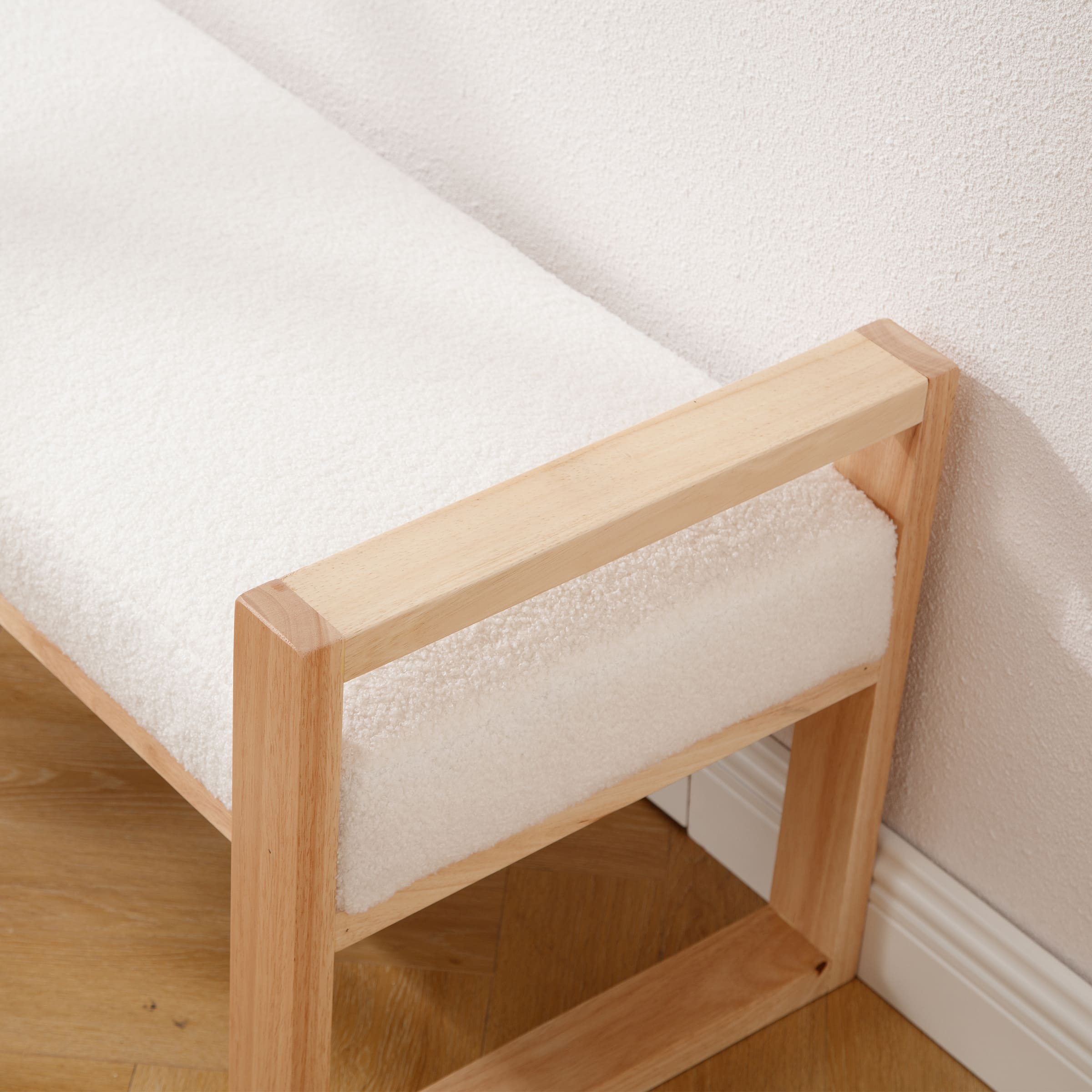 EALSON 47.25" Wide Solid Wood Bench - 6002BH