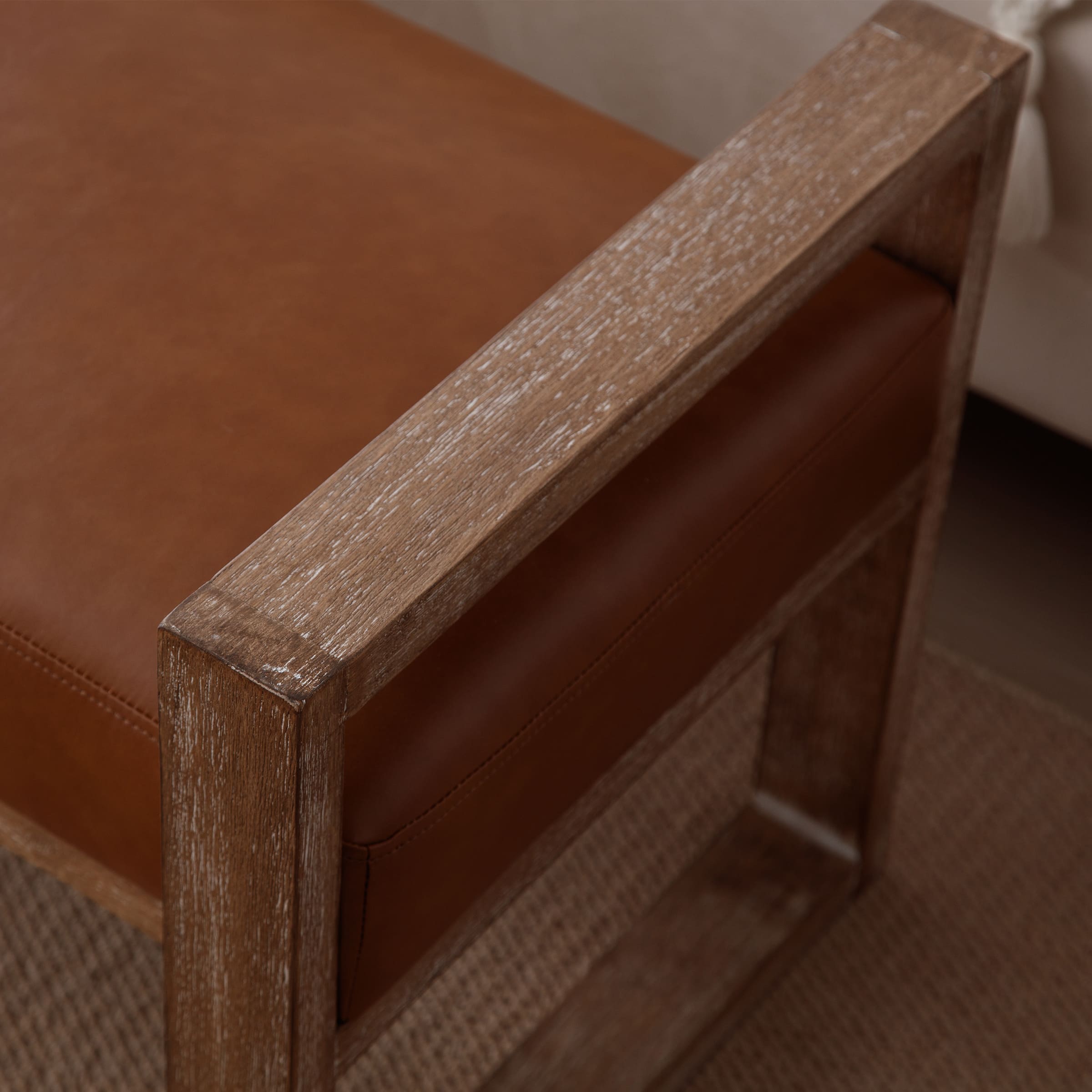 EALSON 47.25" Wide Solid Wood Bench - 6002BH