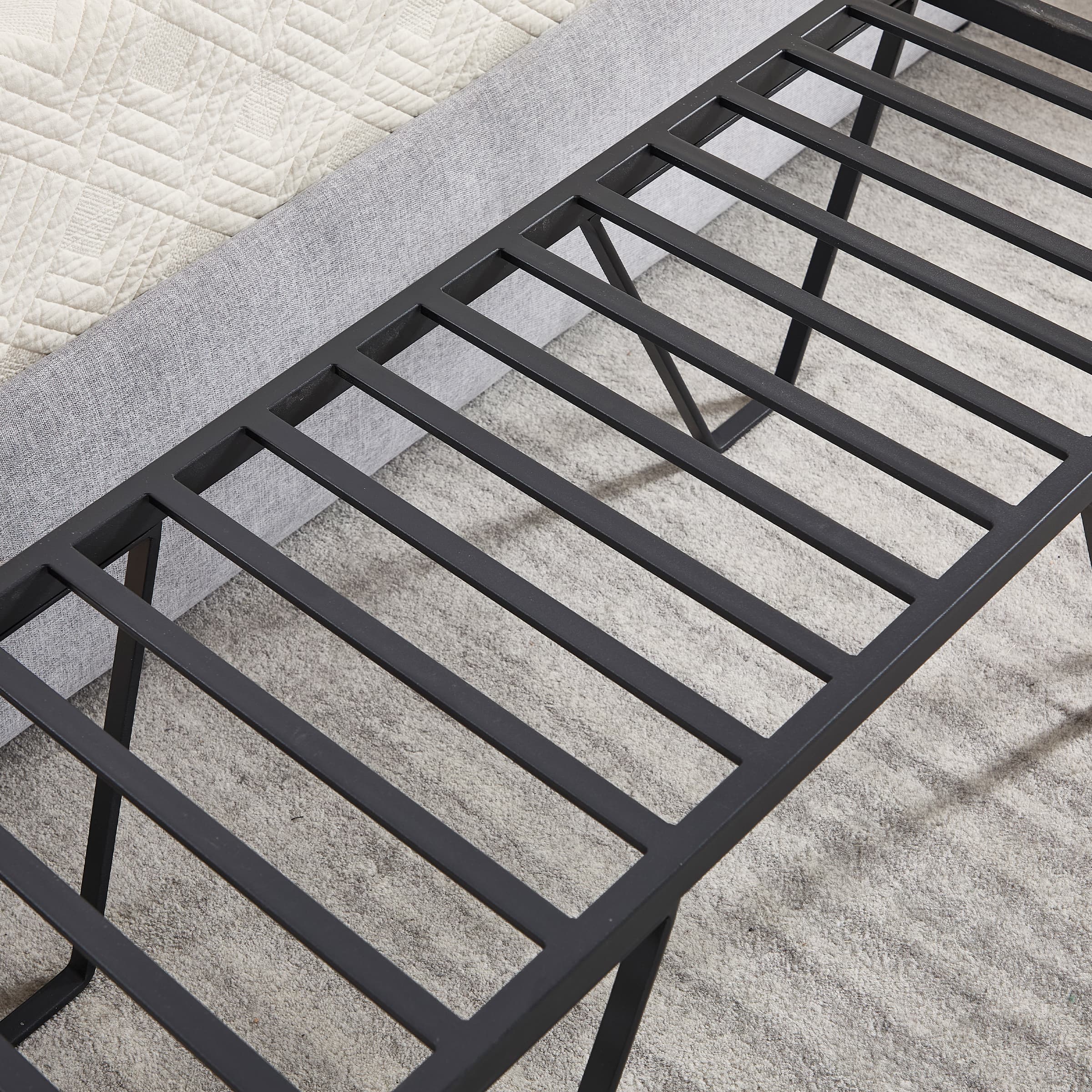 ROCITY 49" Modern Industrial Entryway Bench - 5005BH