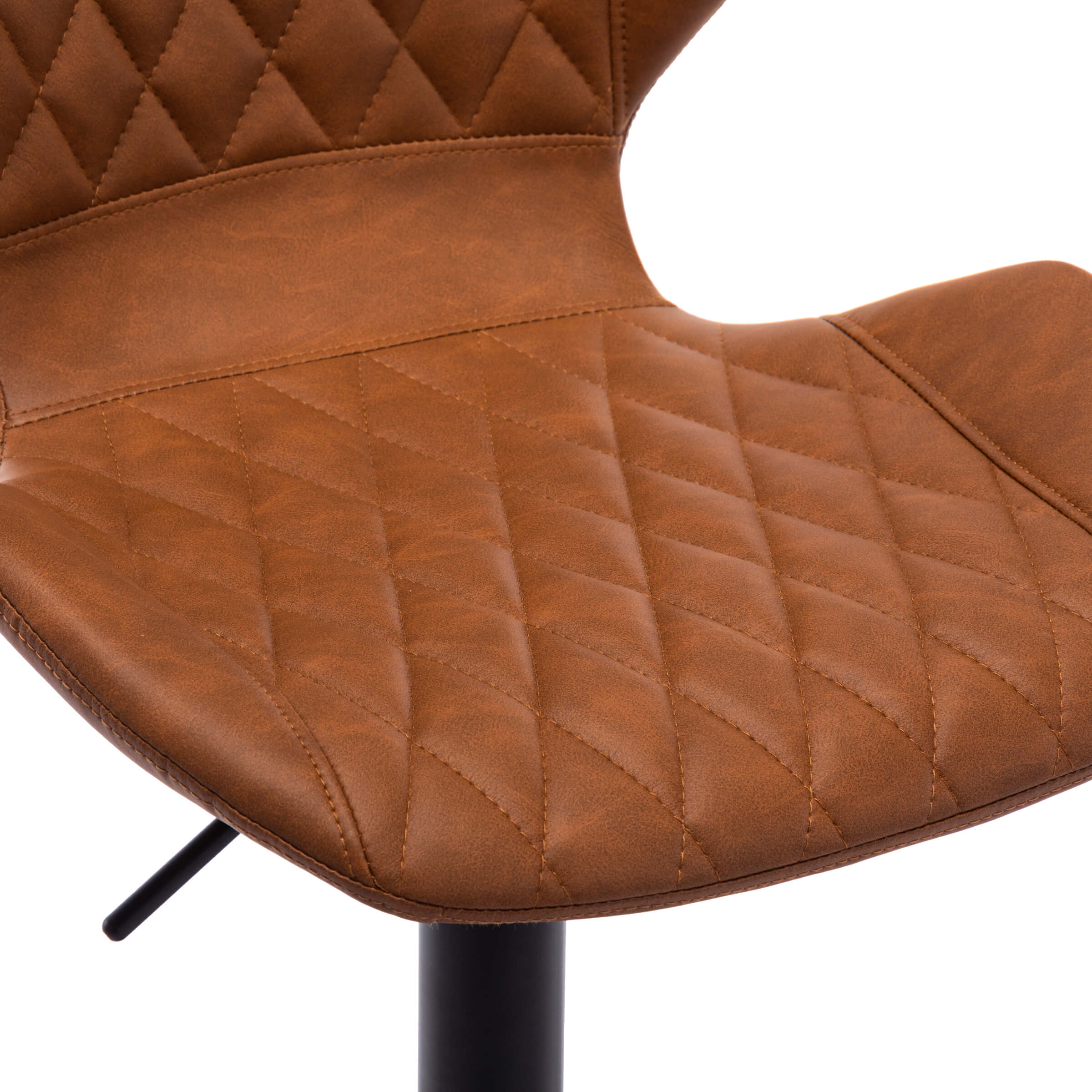 CHICAURA Adjustable Swivel Bar Kitchen Island Stools Set of 2 - 8211AB