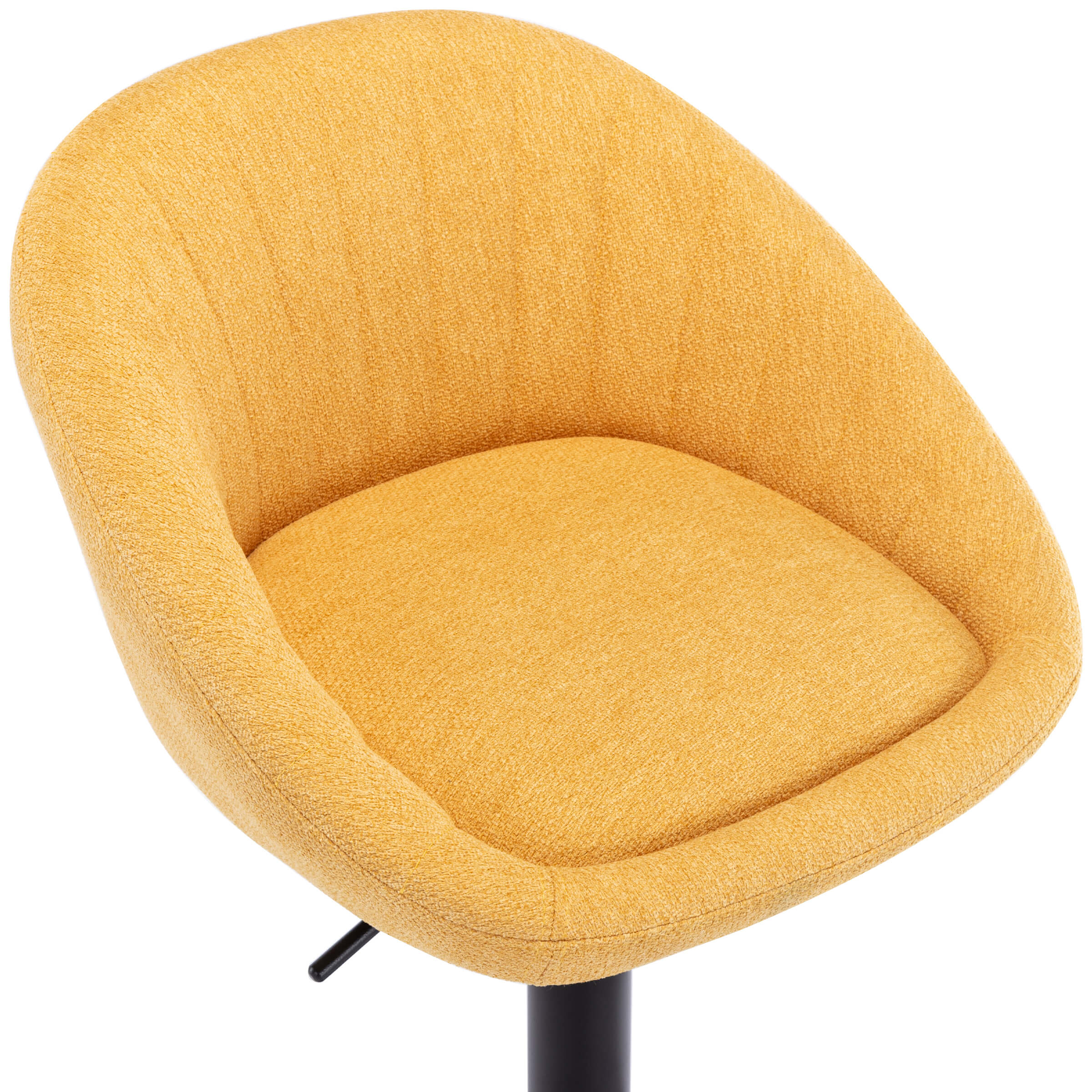 ROCITY Adjustable Swivel Low Back Bar Stools Set of 2 - 90036AB