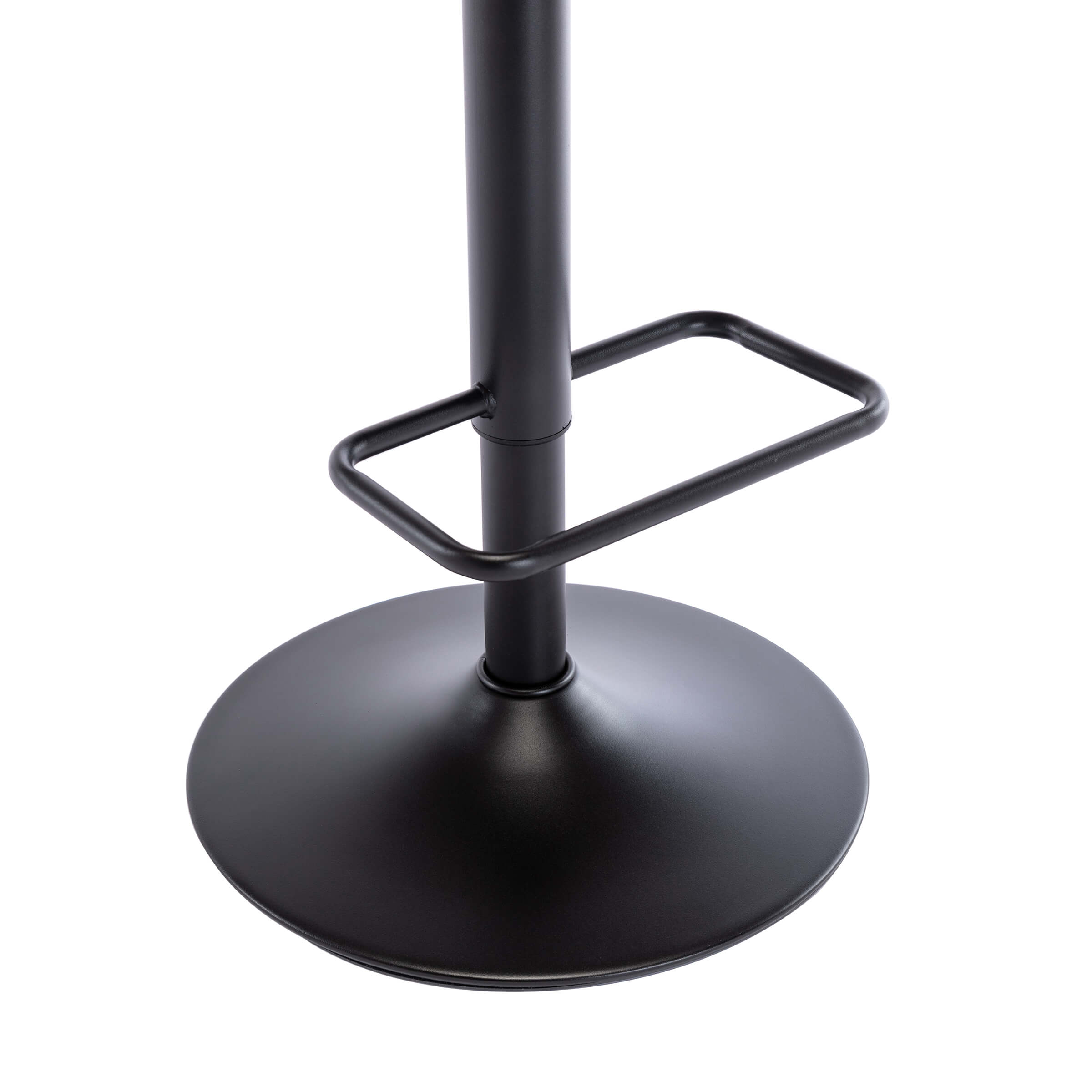 ROCITY Adjustable Swivel Low Back Bar Stools Set of 2 - 90036AB