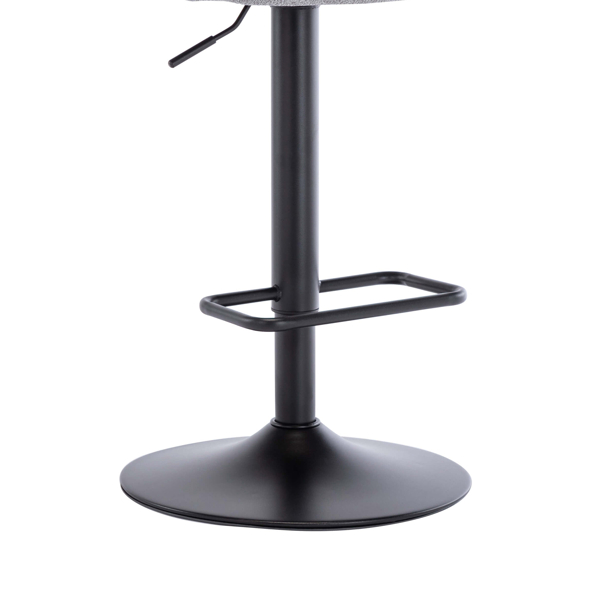 ROCITY Adjustable Swivel Low Back Bar Stools Set of 2 - 90036AB