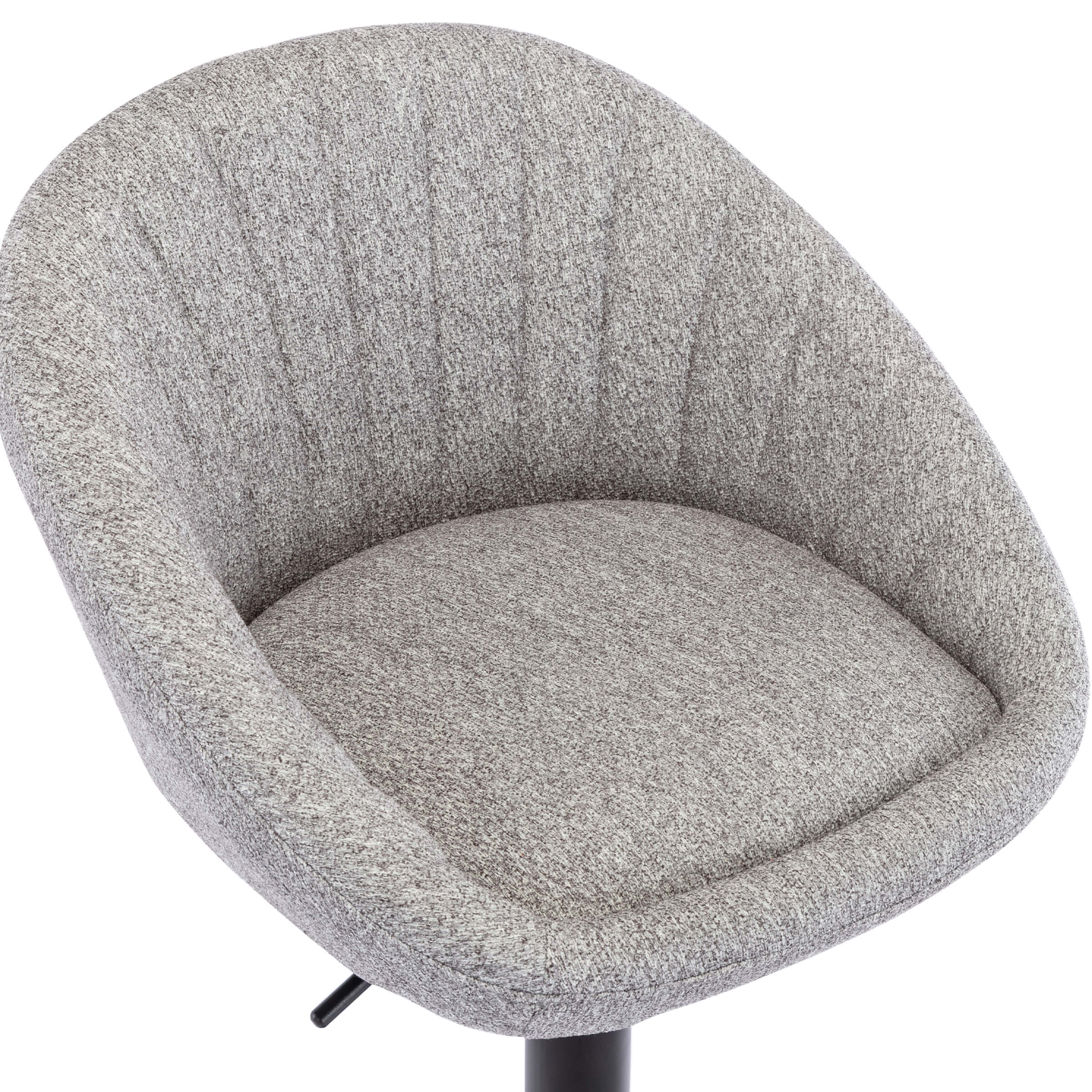 ROCITY Adjustable Swivel Low Back Bar Stools Set of 2 - 90036AB