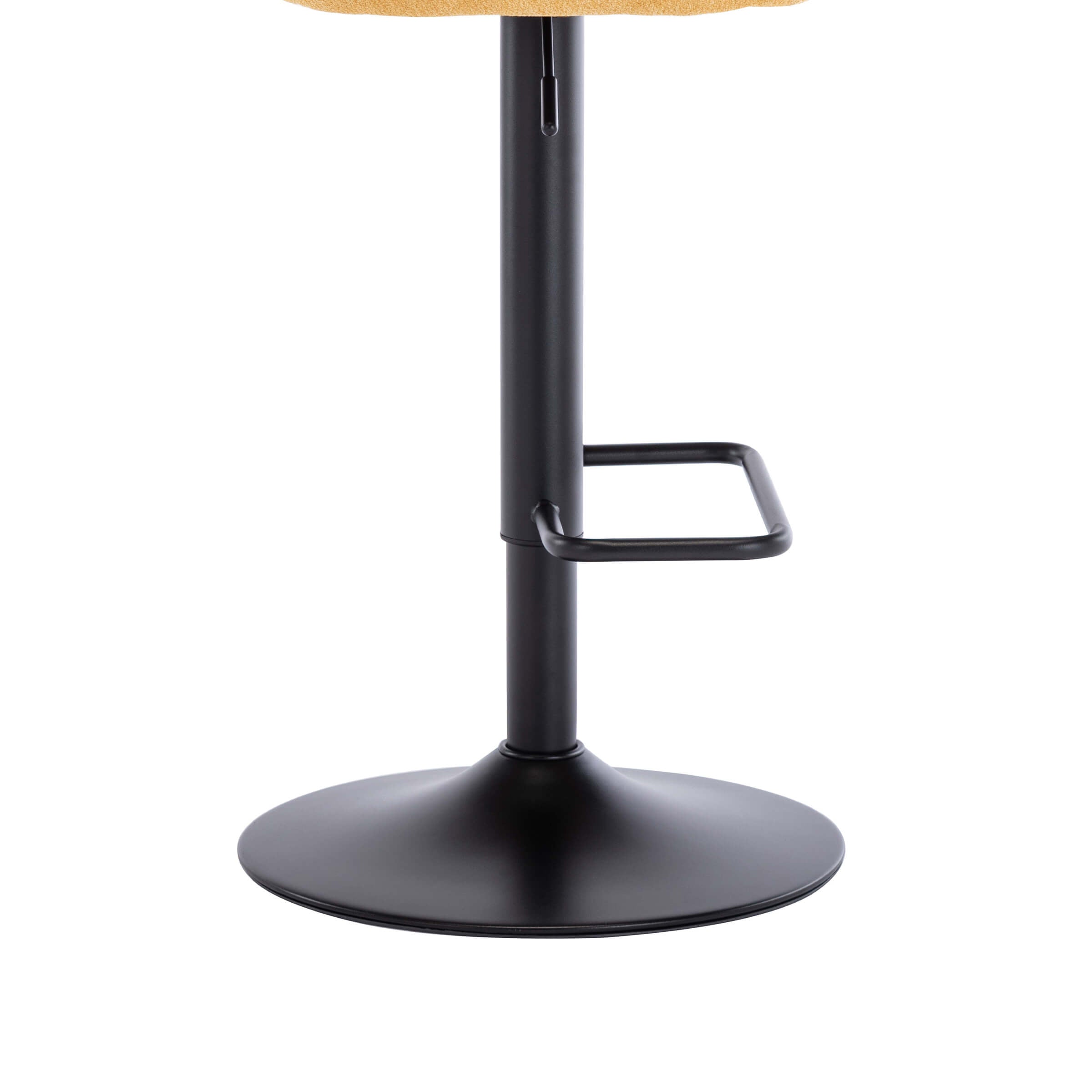 ROCITY Adjustable Swivel Low Back Bar Stools Set of 2 - 90036AB