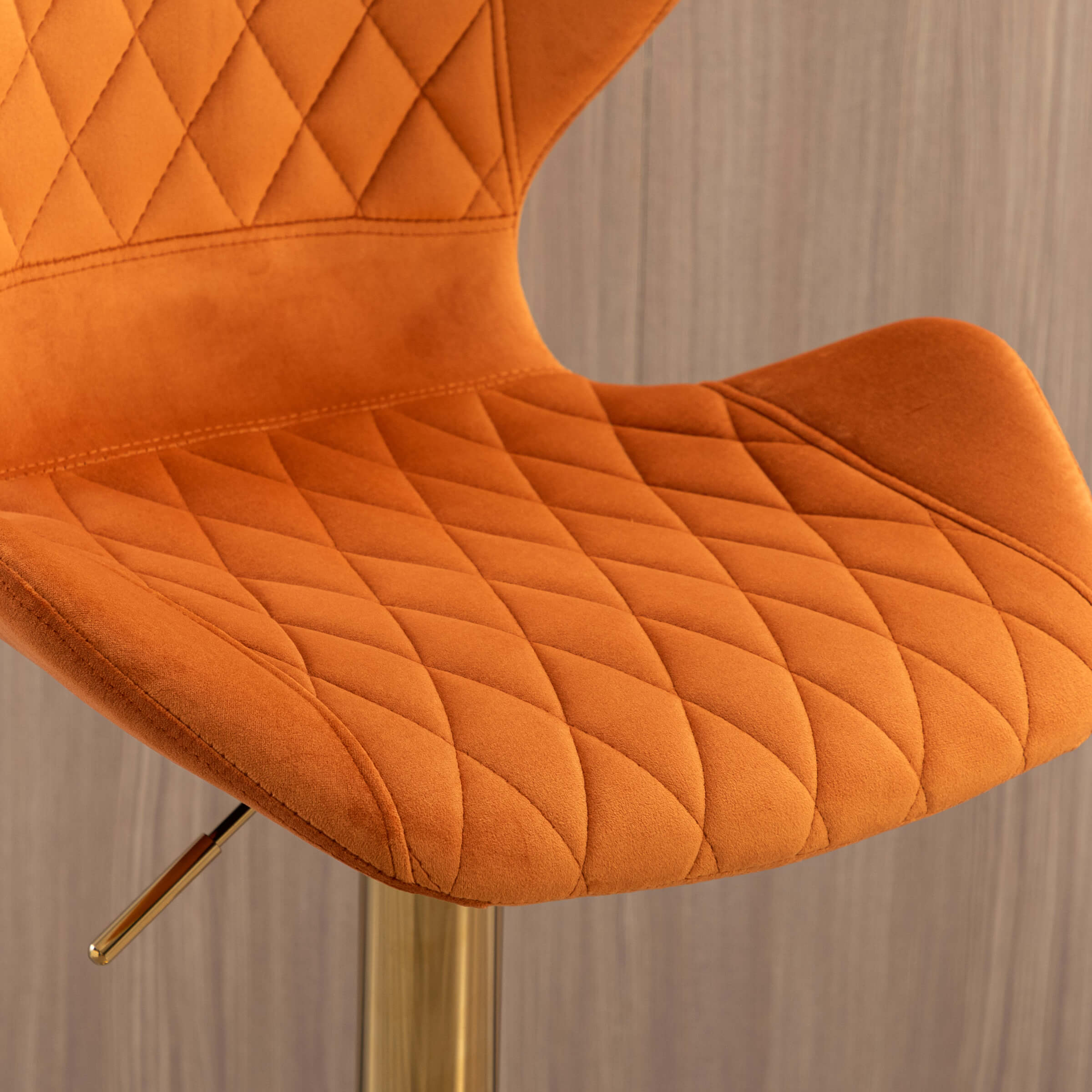 CHICAURA Adjustable Swivel Bar Kitchen Island Stools Set of 2 - 8211AB