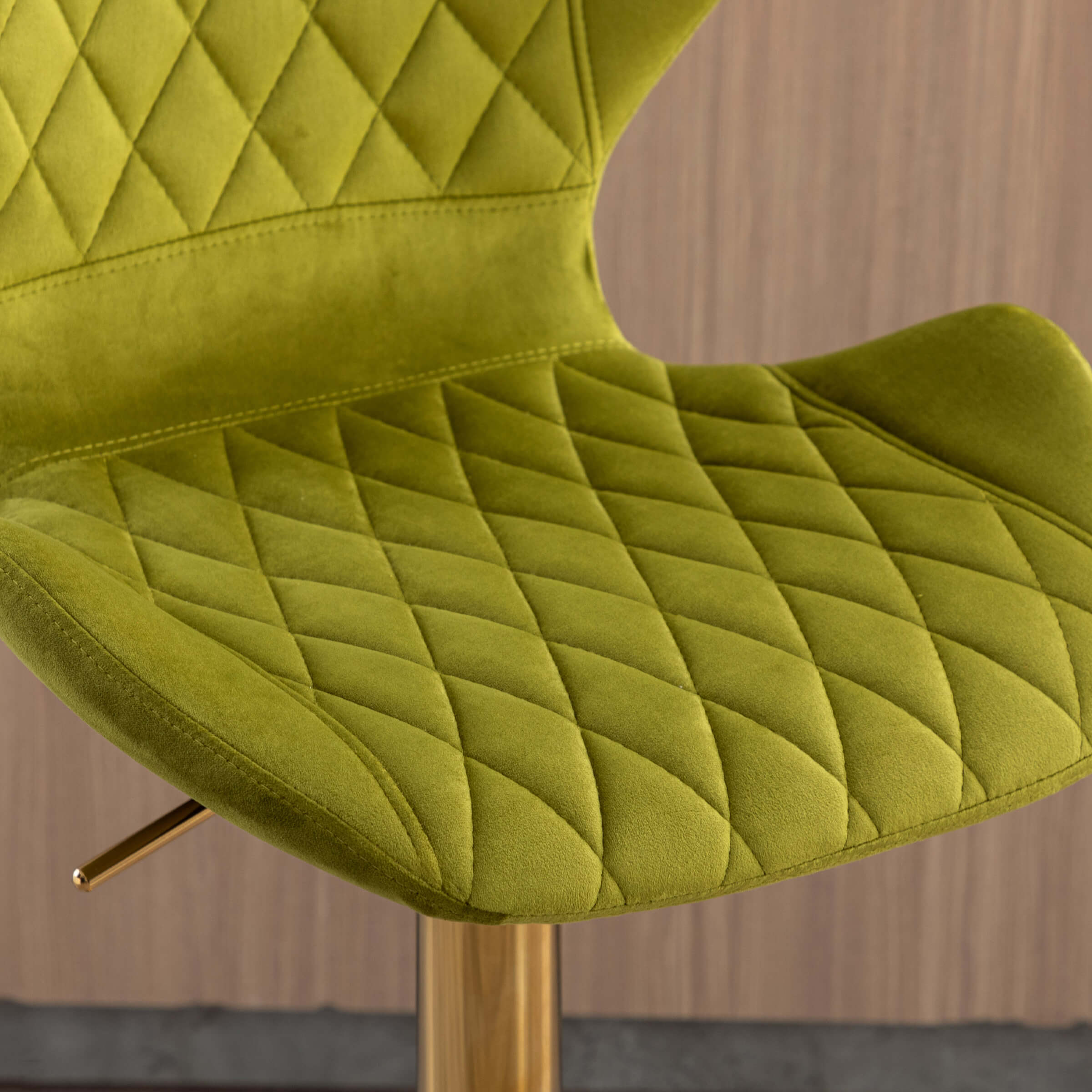 CHICAURA Adjustable Swivel Bar Kitchen Island Stools Set of 2 - 8211AB