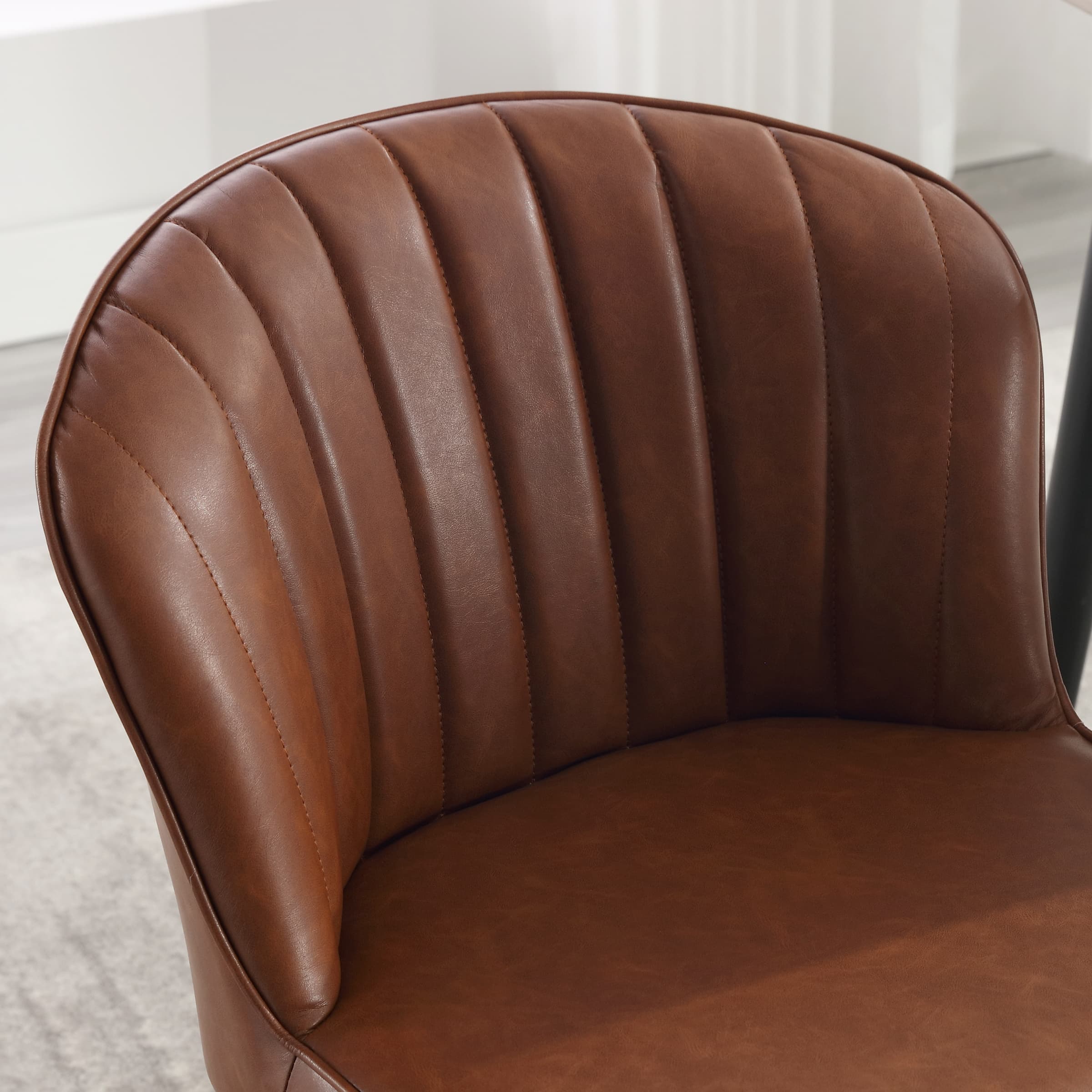 ROCITY Dining Chairs with Metal Legs Set of 2 - 8696DC