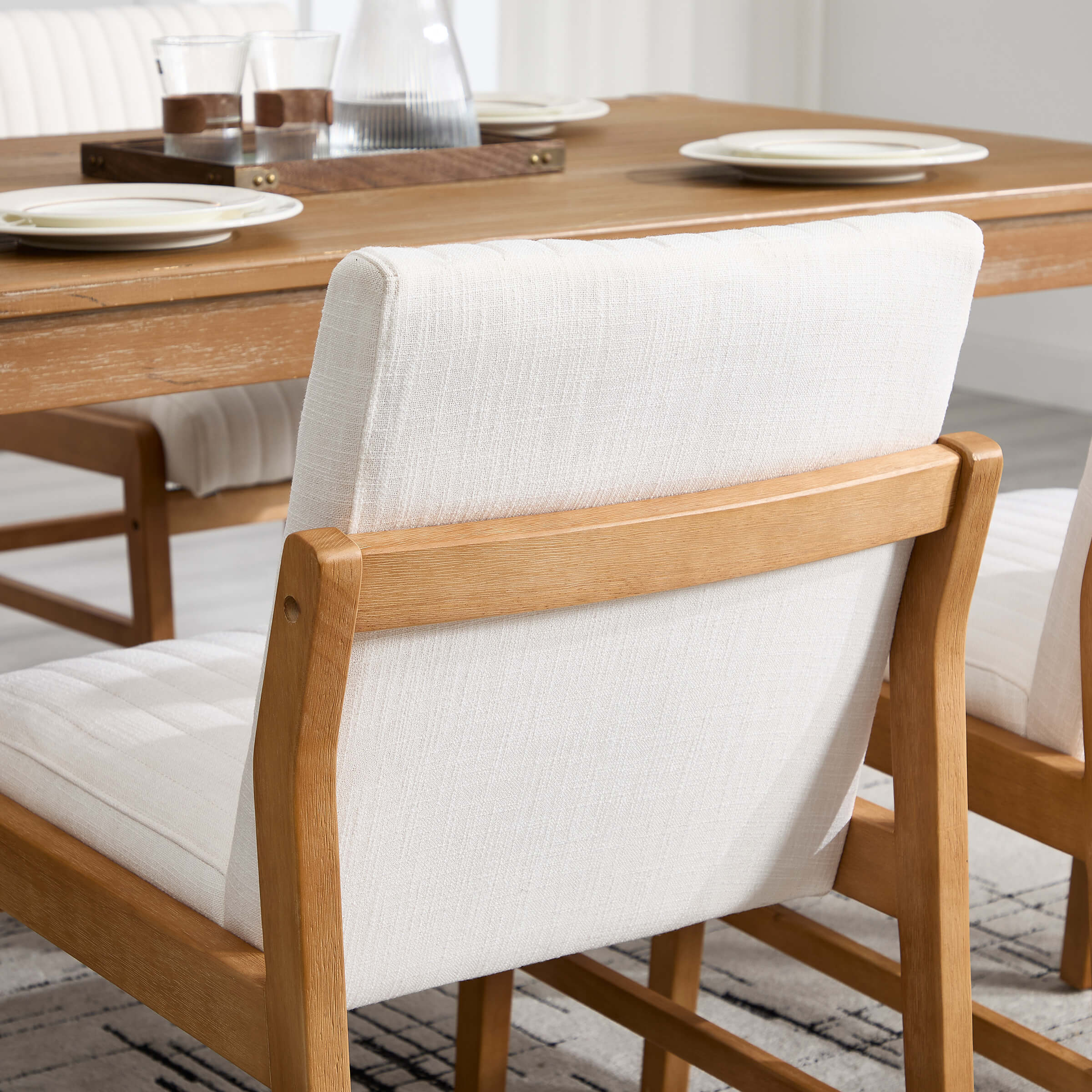 EALSON Mid Century Modern Dining Chairs Set of 2 - 2194DC