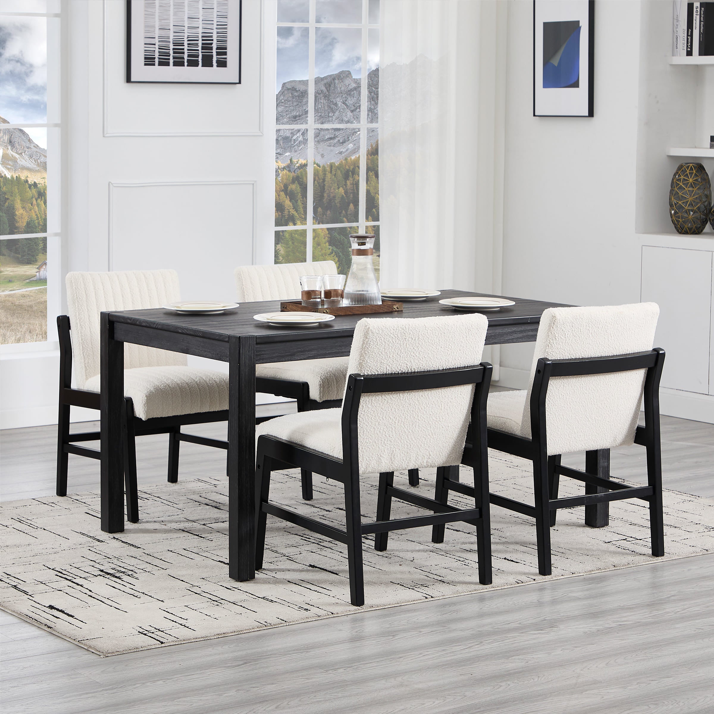 EALSON Mid Century Modern Dining Chairs Set of 2 - 2194DC