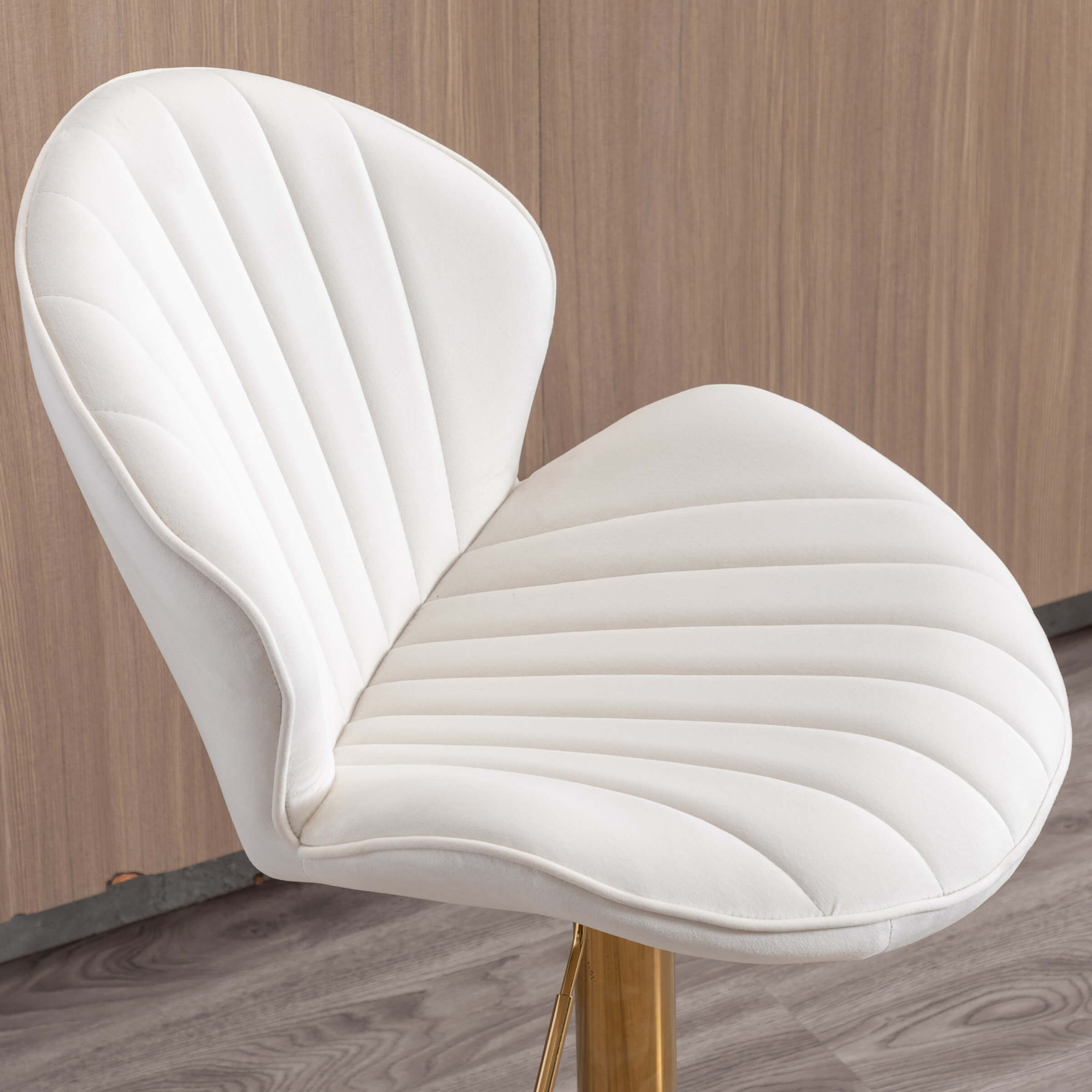 CHICAURA Modern Adjustable Swivel Bar Stools Set of 2 - 9022AB