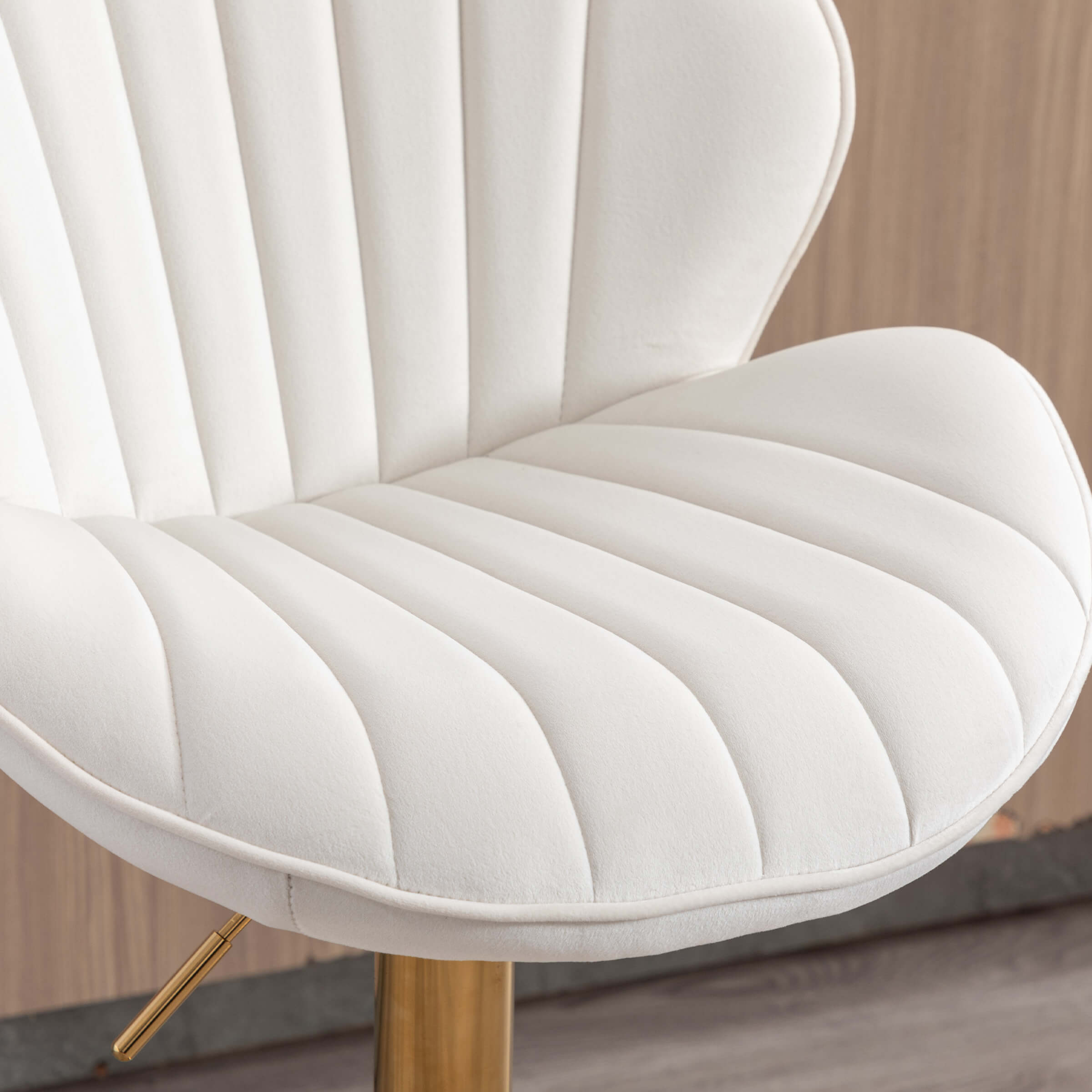 CHICAURA Modern Adjustable Swivel Bar Stools Set of 2 - 9022AB