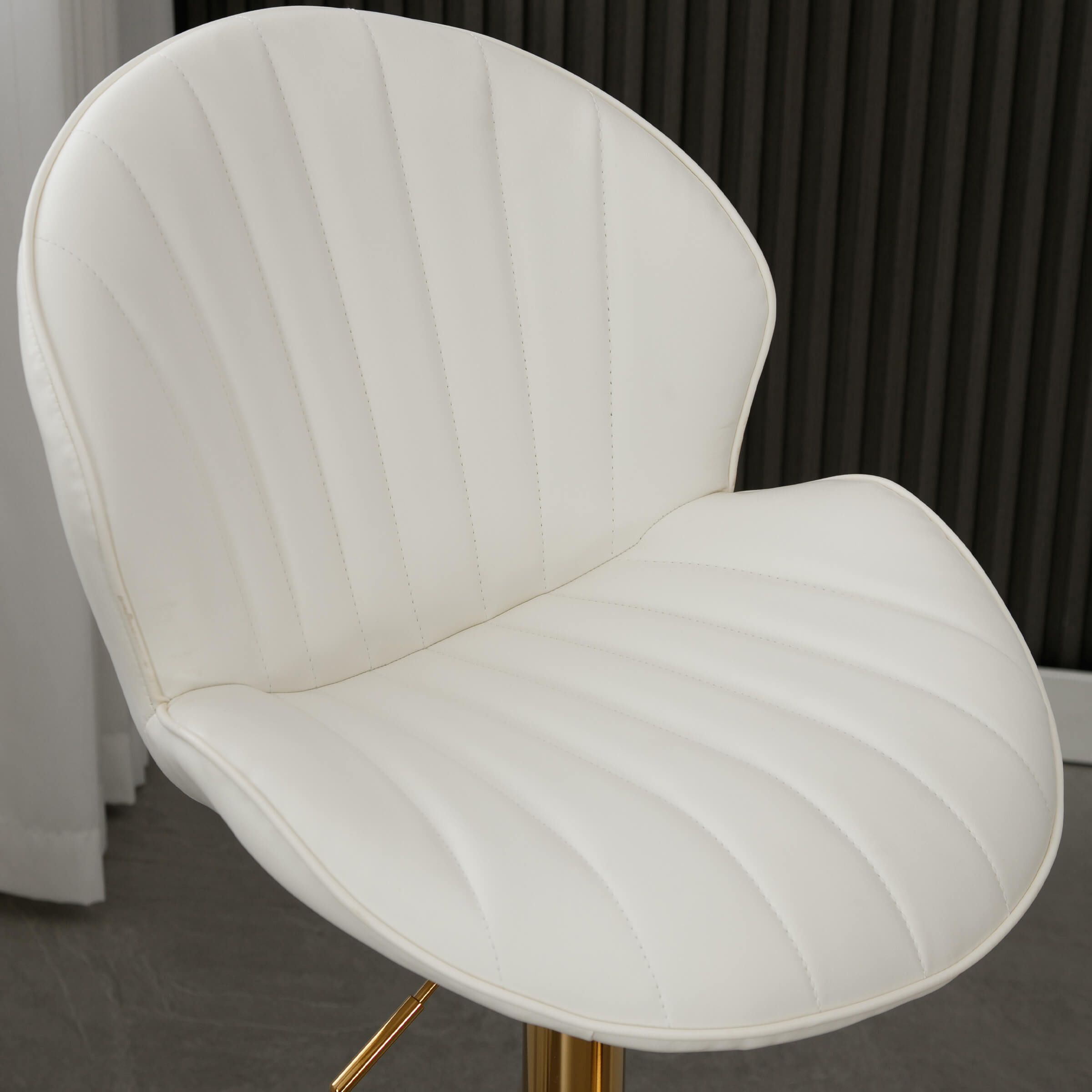 CHICAURA Modern Adjustable Swivel Bar Stools Set of 2 - 9022AB