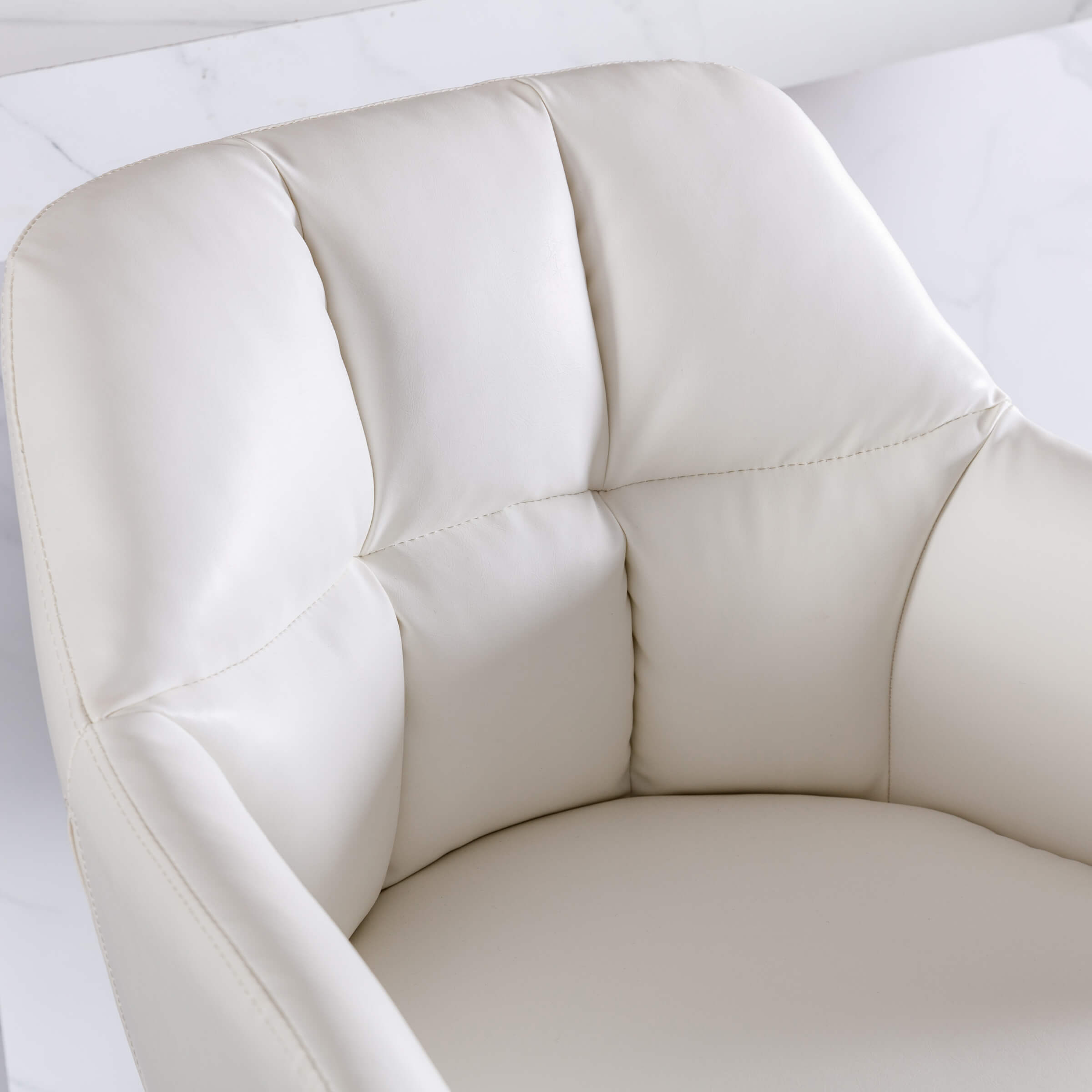 VESCASA Modern Bar Stools with Back Set of 2 - 5117BS