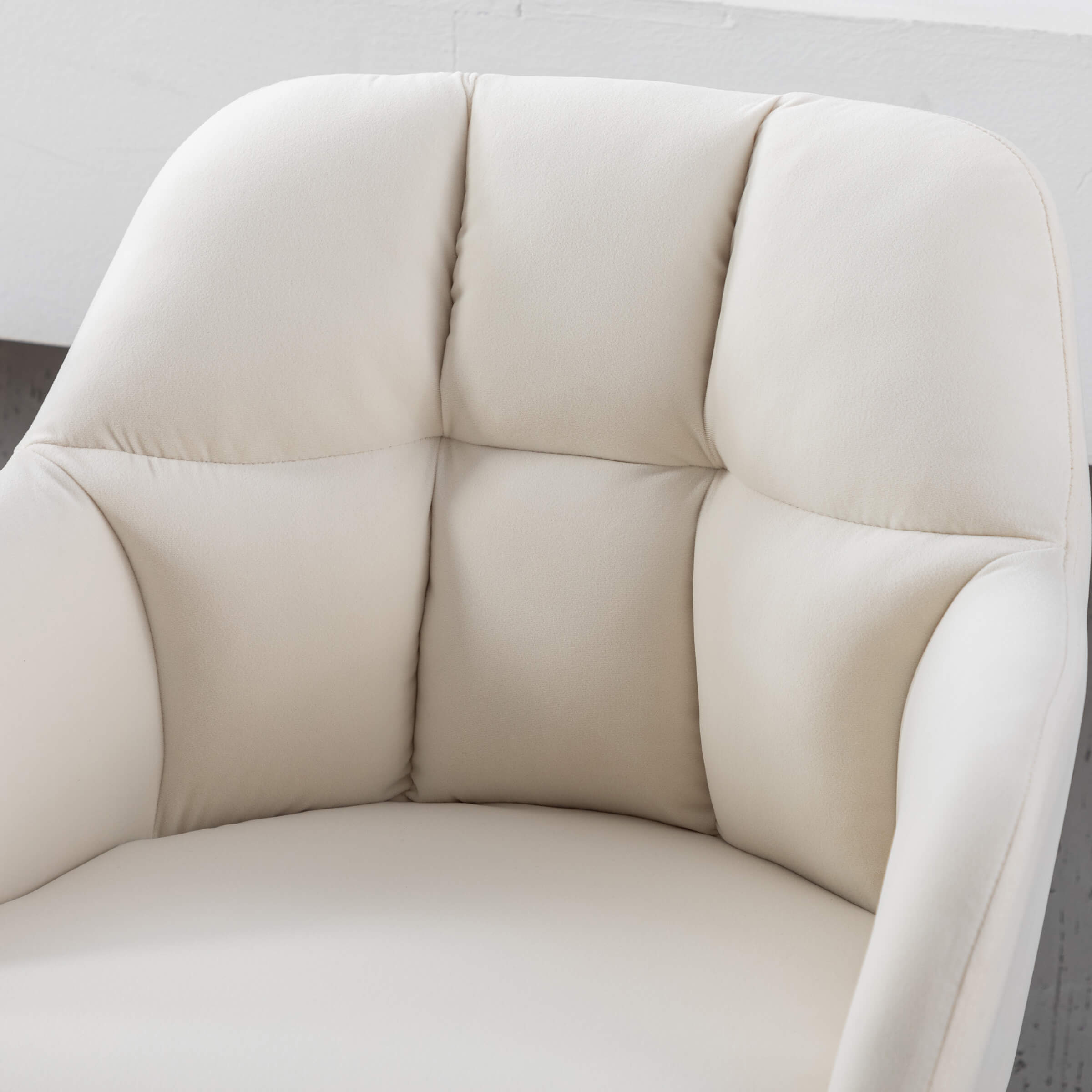 VESCASA Modern Bar Stools with Back Set of 2 - 5117BS